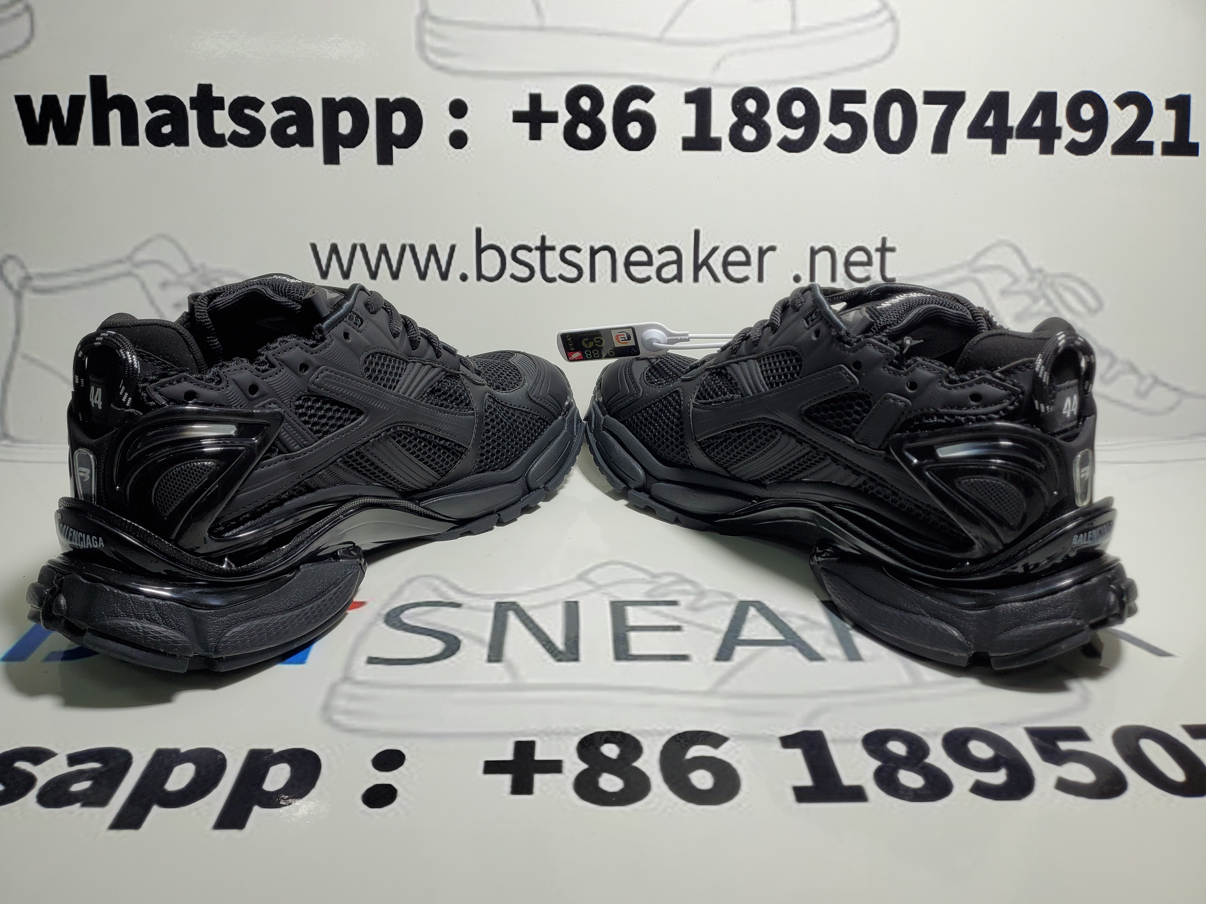 Bstsneaker-Balenciaga Runner Matte Black 1.0