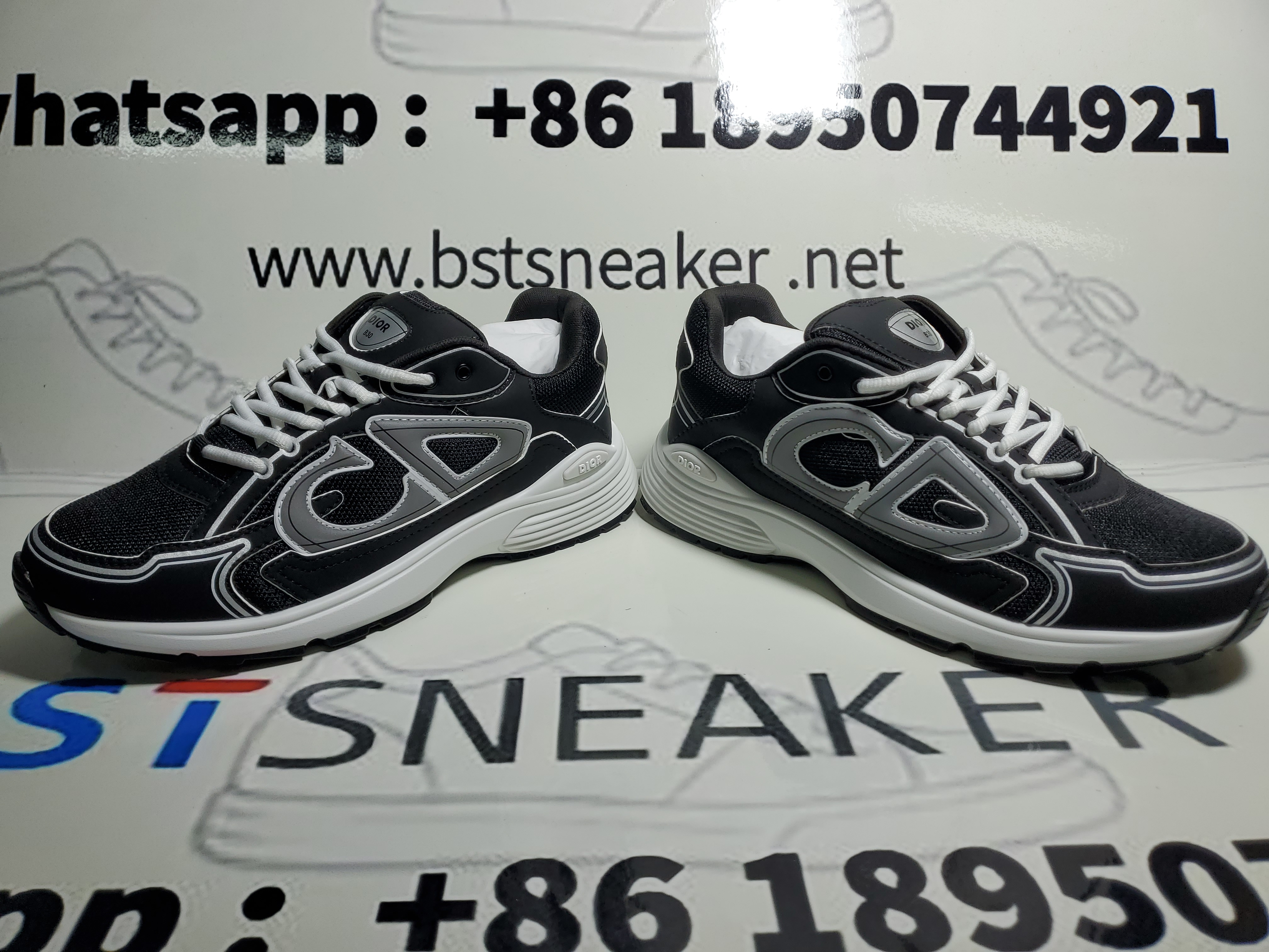 Bstsneaker-Dior B30 Black 3SN279ZMB_H969
