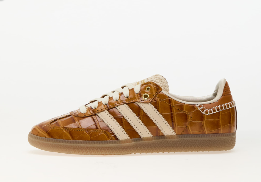 Bstsneaker-Wales Bonner x adidas Samba OG 'Croc - Night Brown' 680495