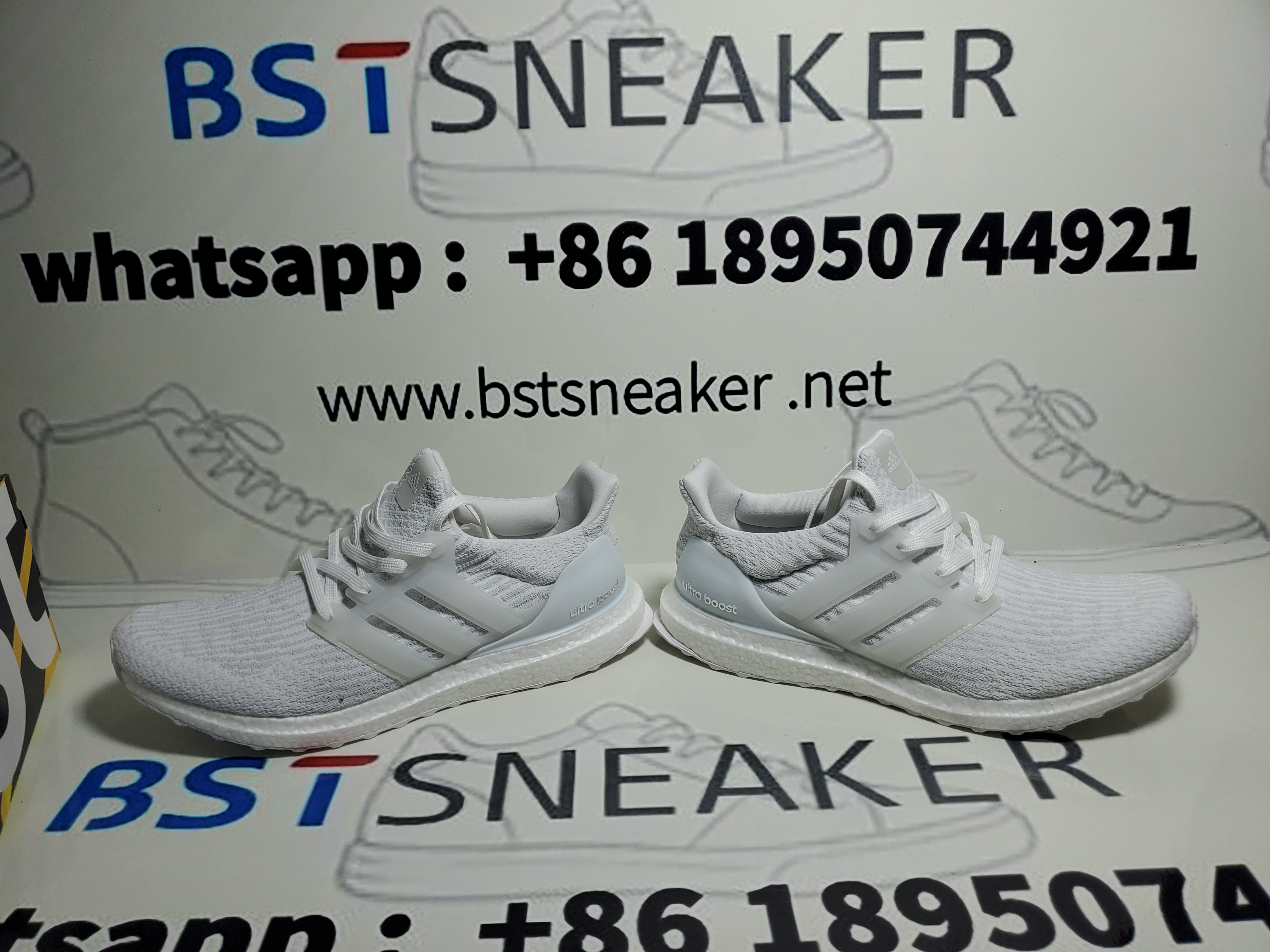 Bstsneaker-Adidas Ultra Boost 3.0 Triple White BA8841 