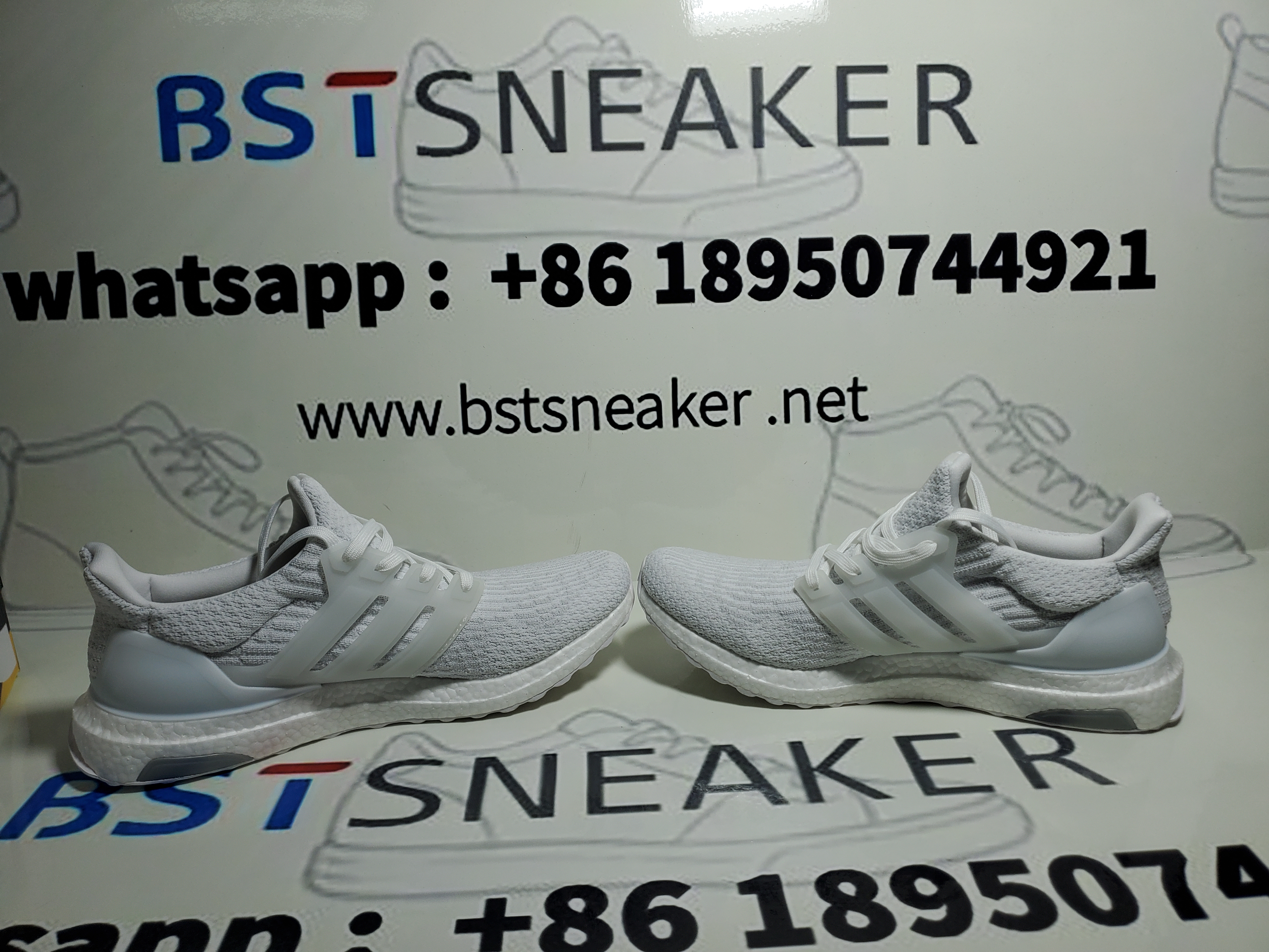 Bstsneaker-Adidas Ultra Boost 3.0 Triple White BA8841 