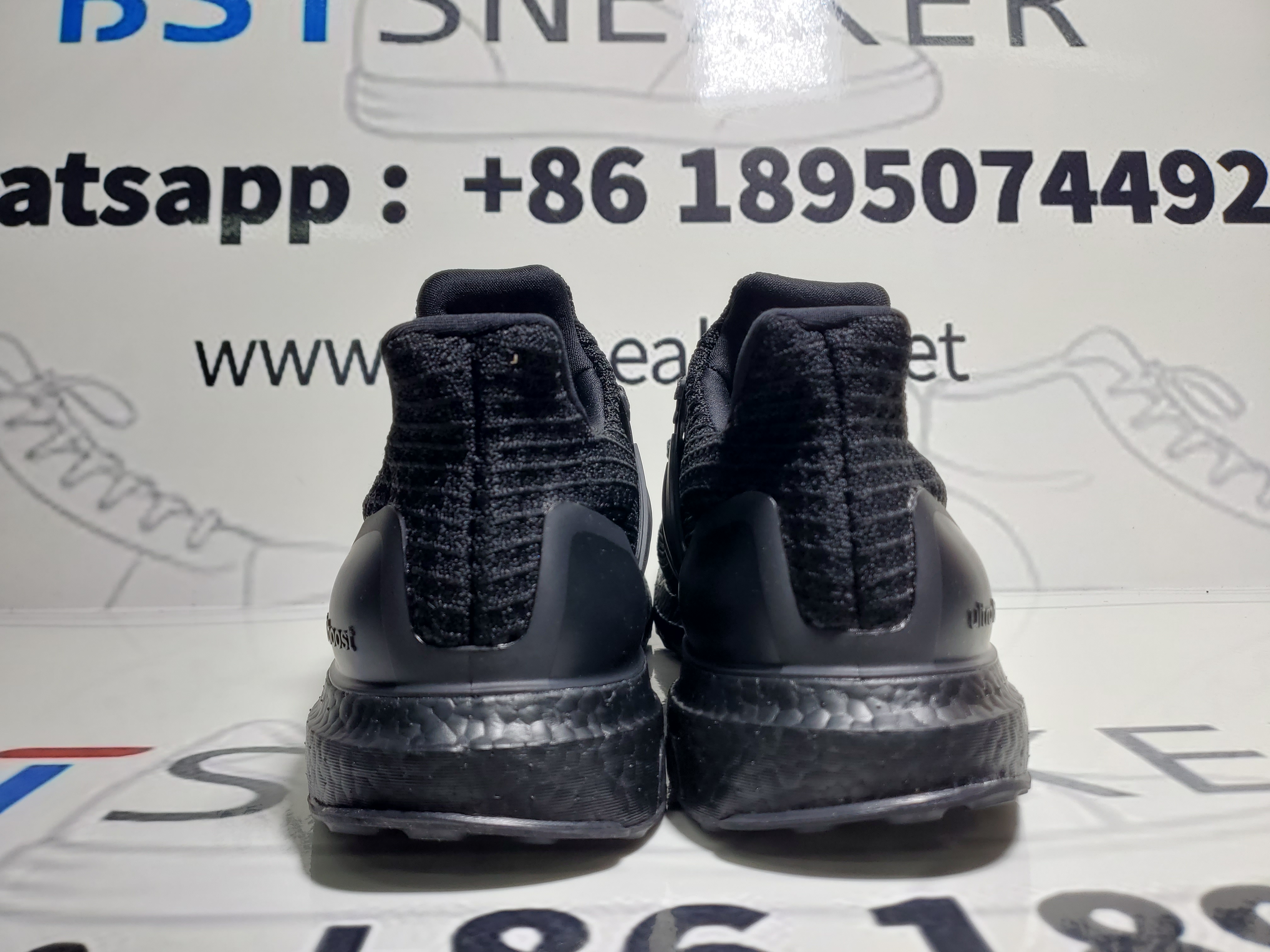Bstsneaker-Adidas Ultra Boost 4.0 Triple Black EH1420