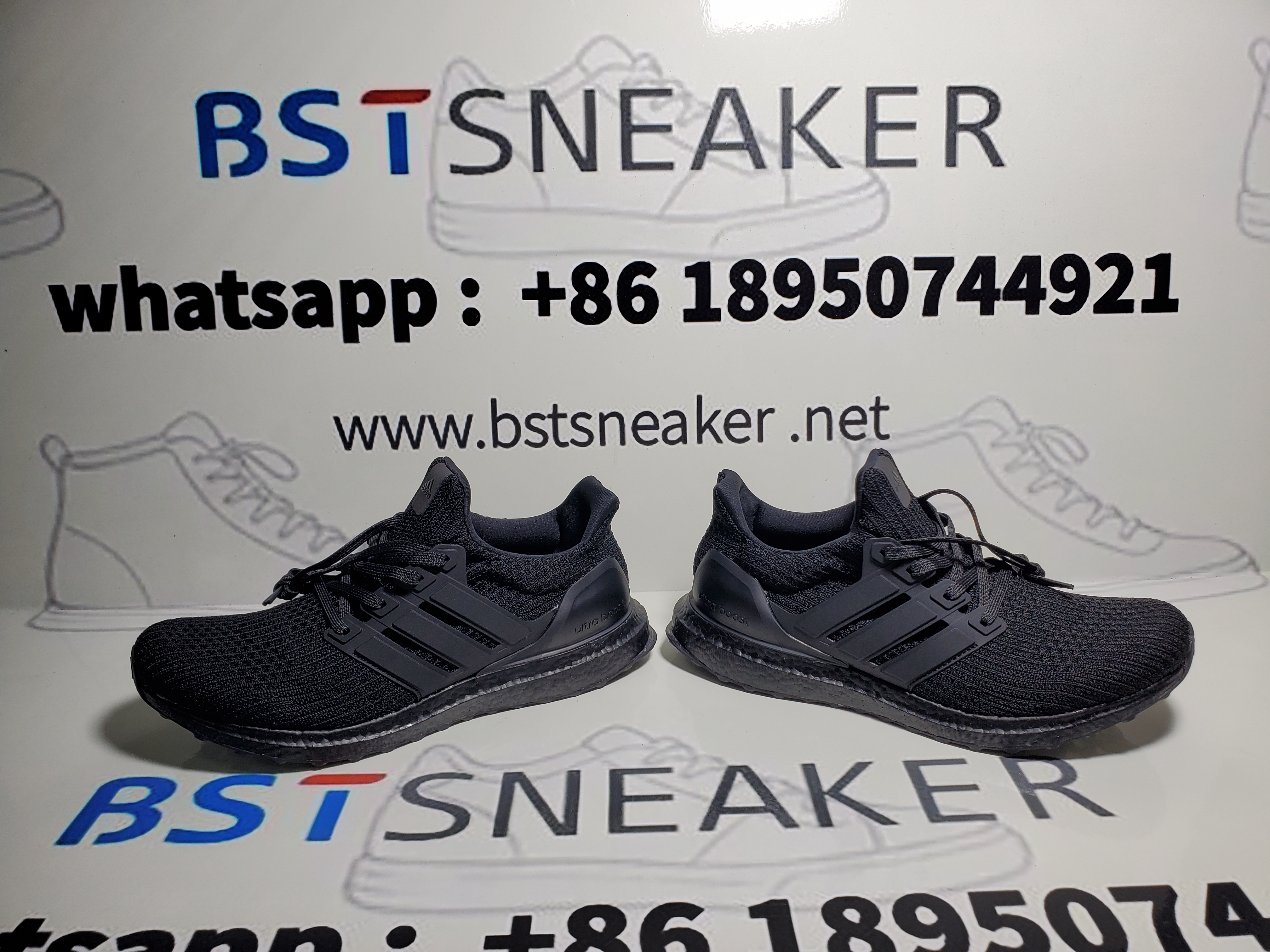 Bstsneaker-Adidas Ultra Boost 4.0 Triple Black EH1420