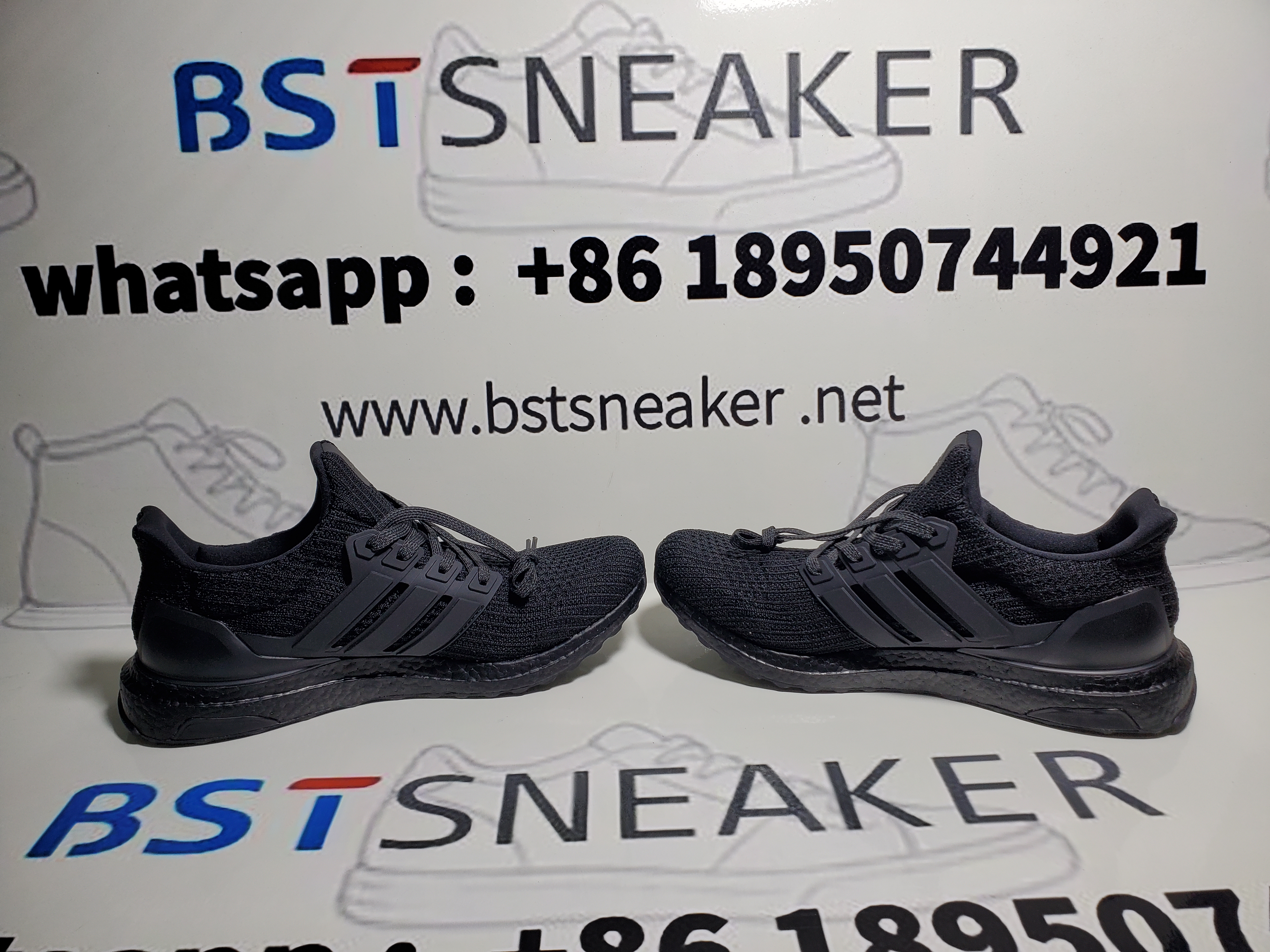 Bstsneaker-Adidas Ultra Boost 4.0 Triple Black EH1420