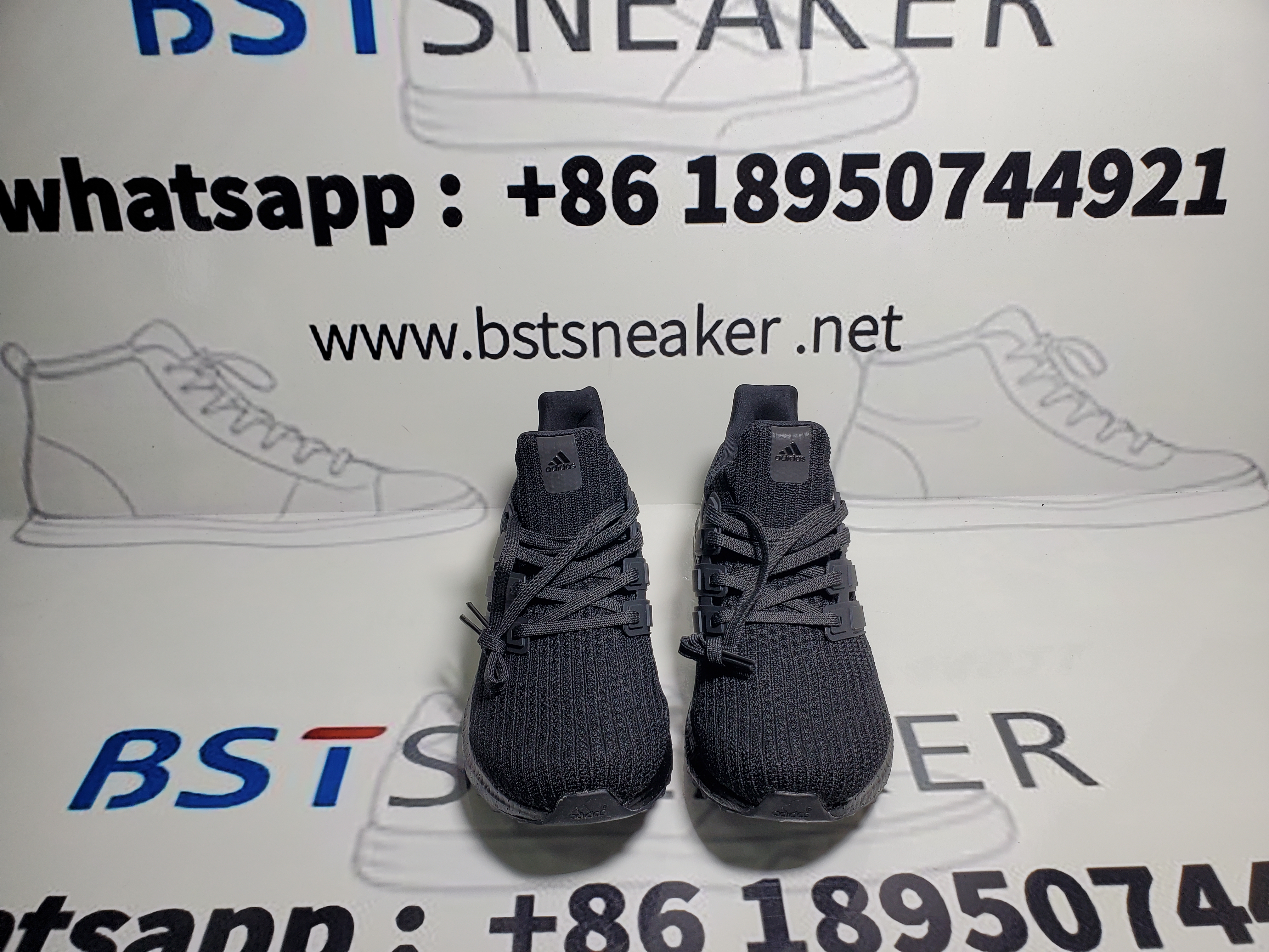 Bstsneaker-Adidas Ultra Boost 4.0 Triple Black EH1420