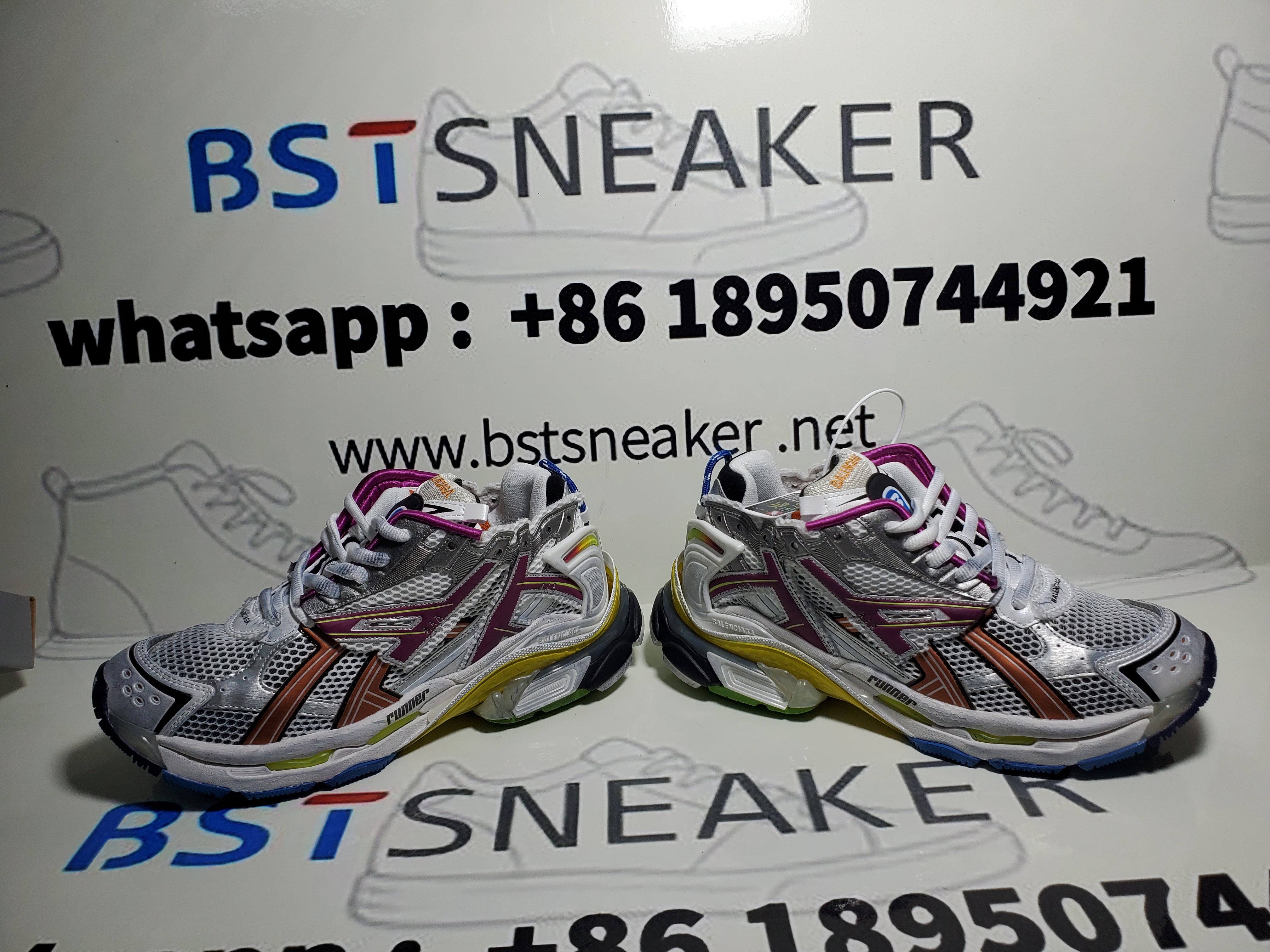 Bstsneaker-Balenciaga Runner Multicolor 677403W3RB68123 / 677402W3RB68123