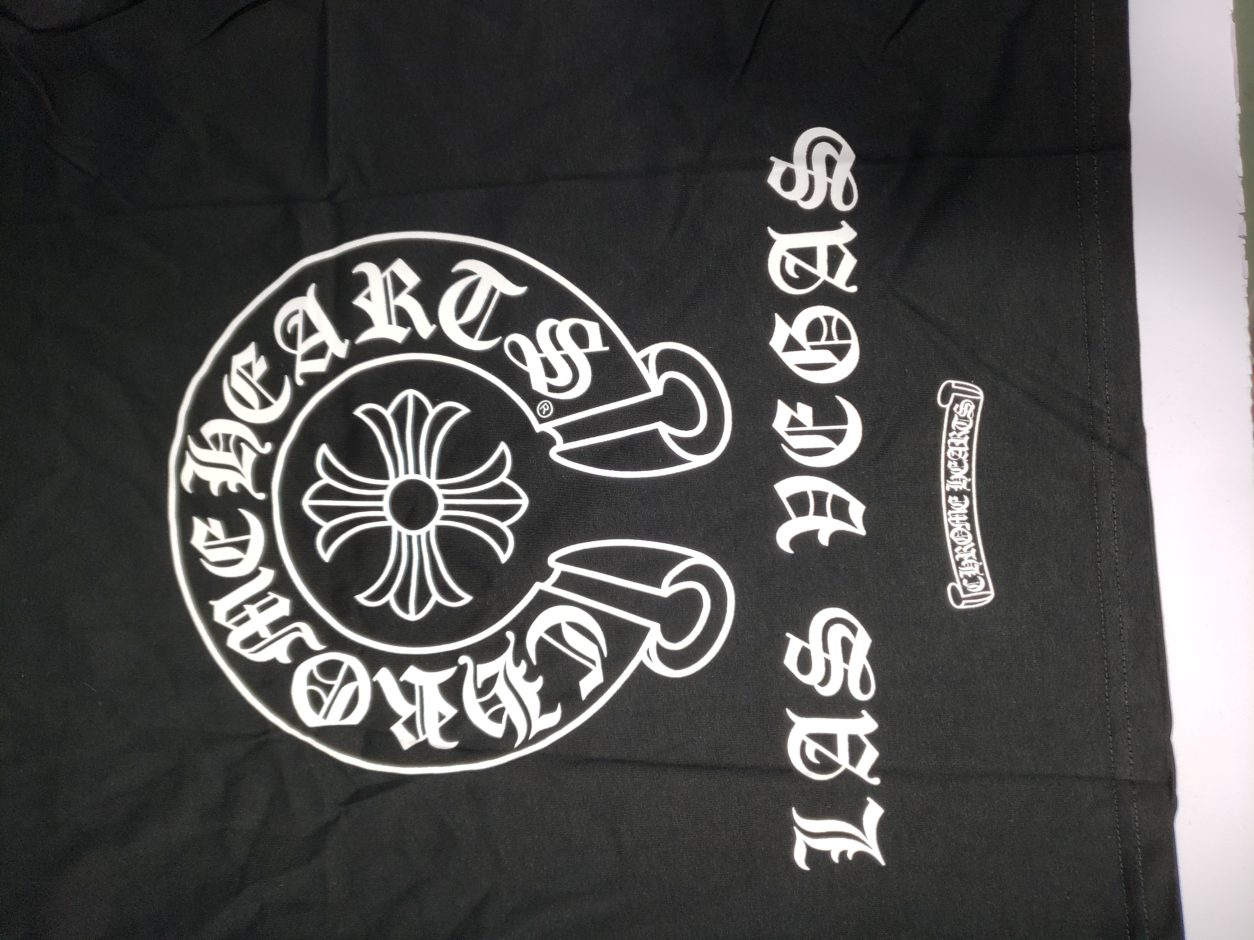 Bstsneaker-Chrome Hearts Las Vegas Horseshoe S/S Pocket T-shirt Black 120