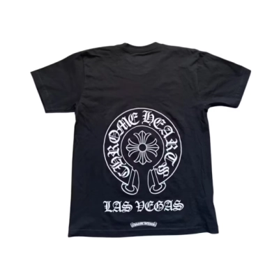 Bstsneaker-Chrome Hearts Las Vegas Horseshoe S/S Pocket T-shirt Black 120 01