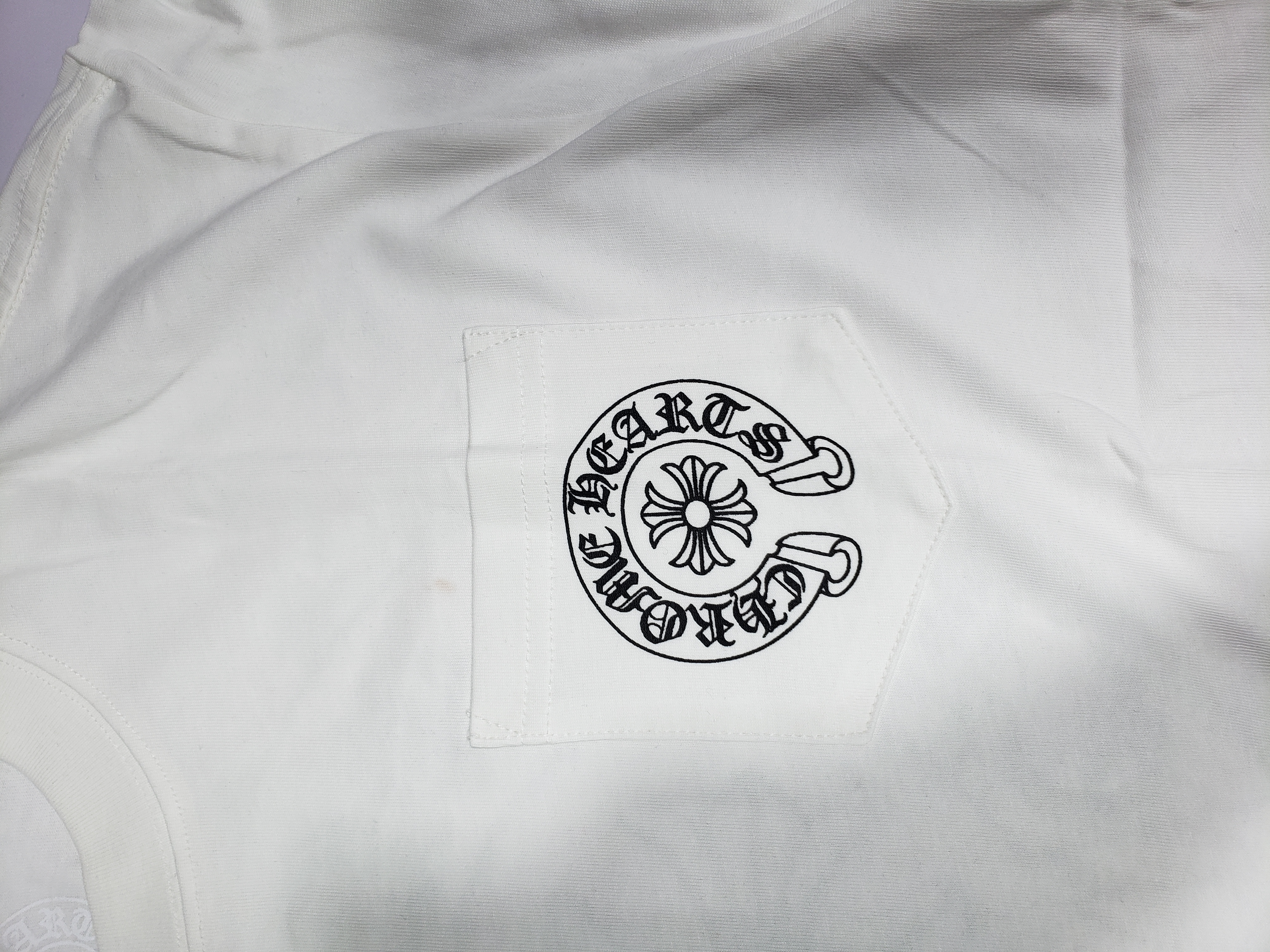 Bstsneaker-Chrome Hearts Logo Pocket T-Shirt SS21 White 140