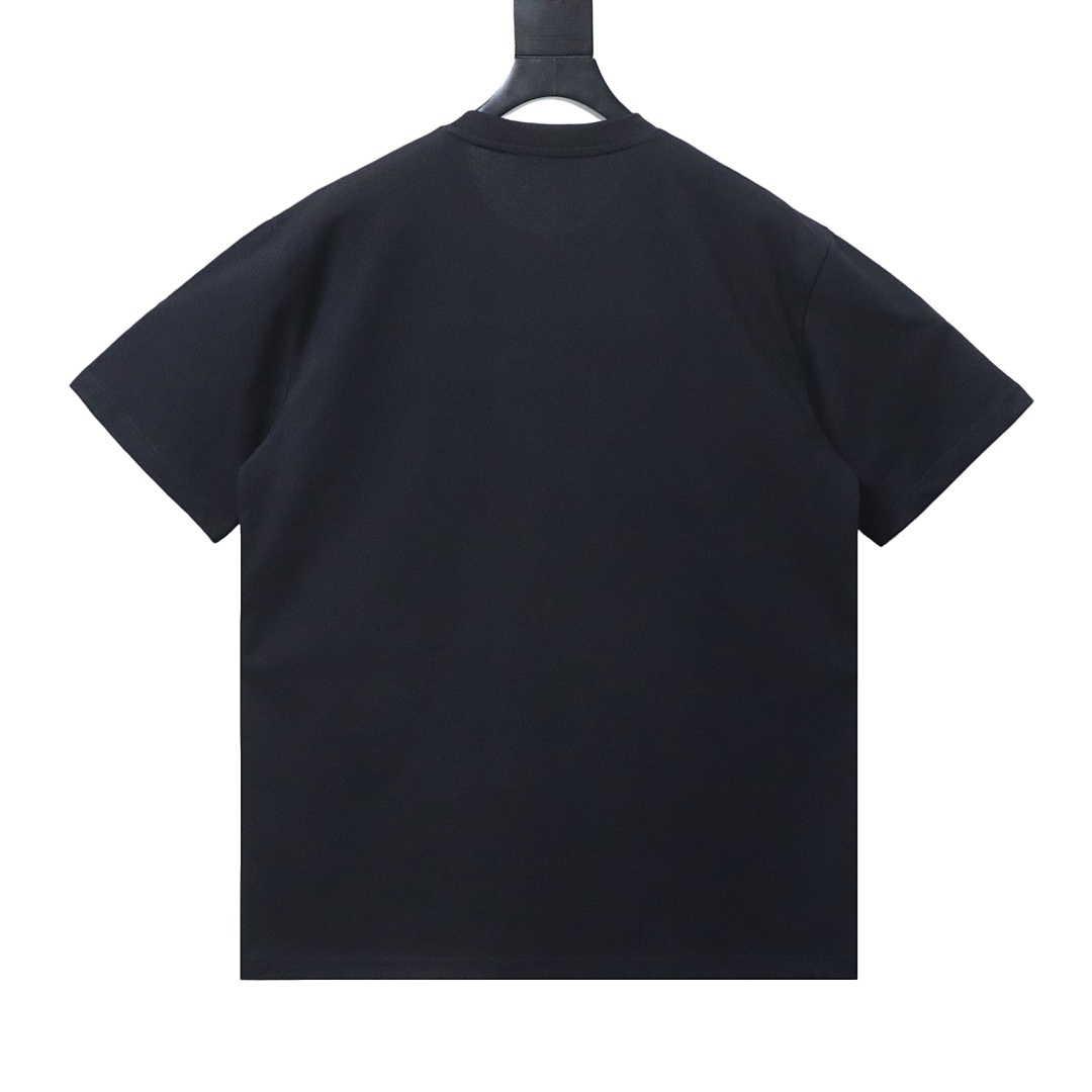 Bstsneaker-Louis Vuitton Faux pocket print T-shirt Black 150