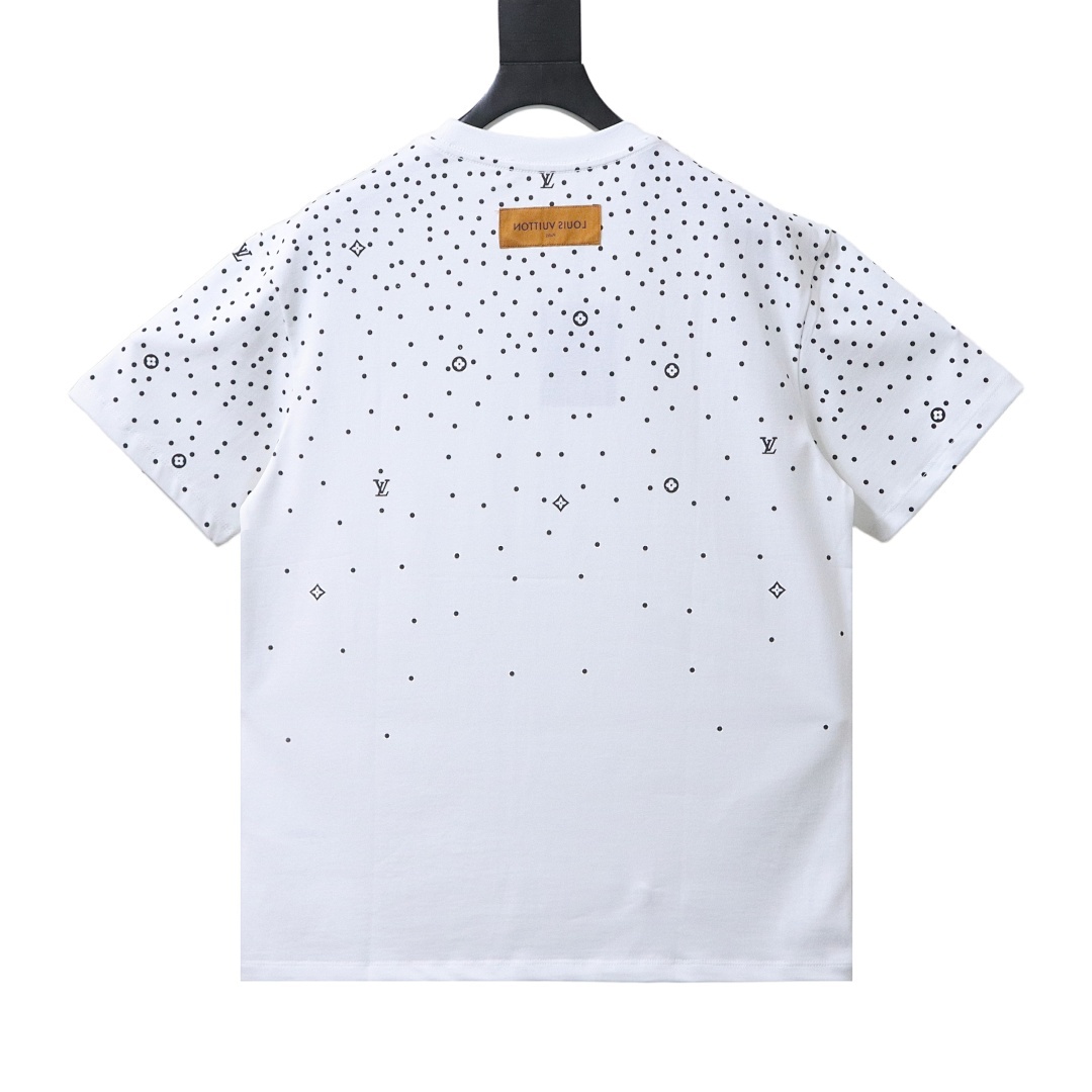 Bstsneaker-Louis Vuitton Monogram Waterdrops T-shirt White 150