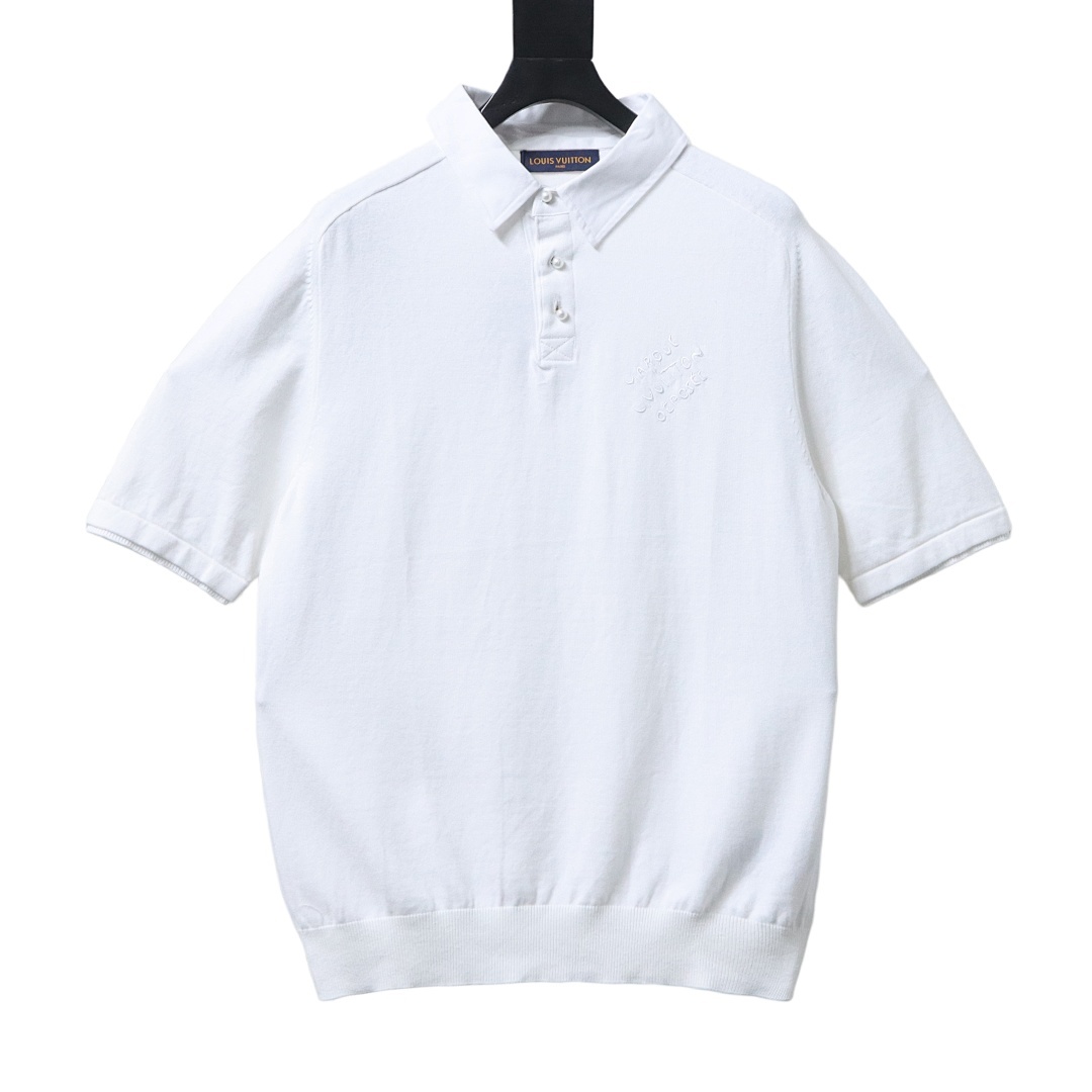 Bstsneaker-Louis Vuitton Damier Signature Polo Shirt 170