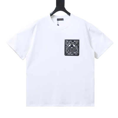Bstsneaker-Louis Vuitton Faux pocket print T-shirt 150 01