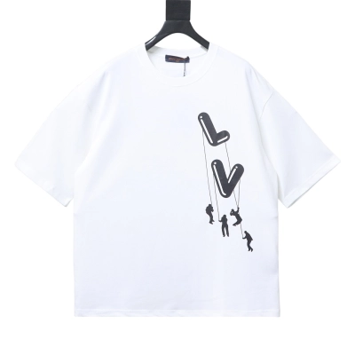 Bstsneaker-Louis Vuitton Paratrooper print T-shirt 130 02