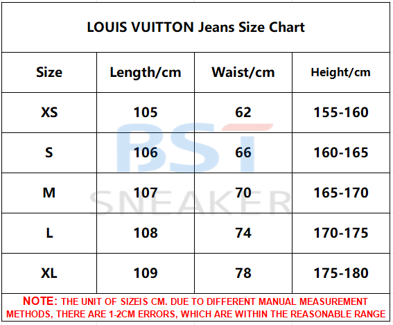 Bstsneaker-Louis Vuitton Signature Sequin Accent Jeans 280