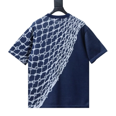 Bstsneaker-Louis Vuitton Cotton Short-Sleeved Crewneck 220 02