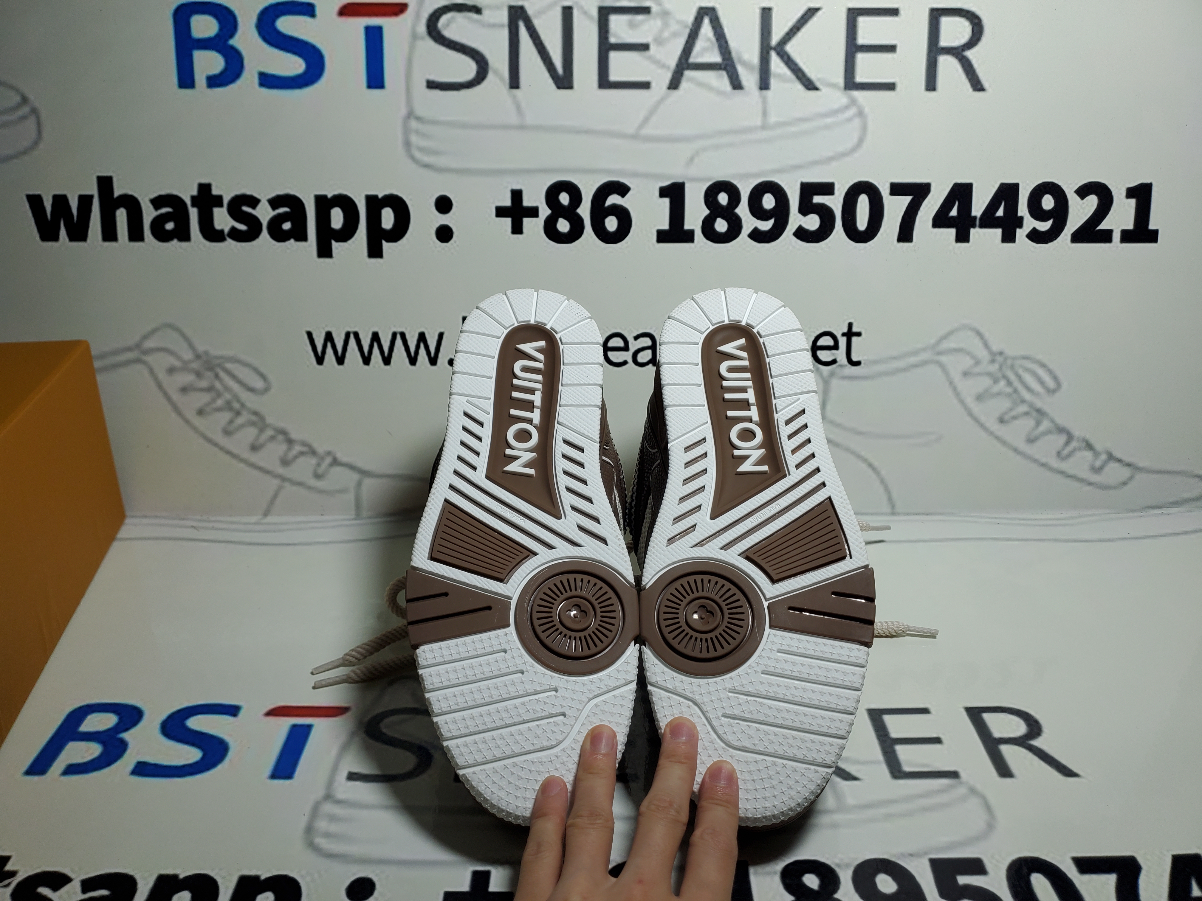 Bstsneaker-Louis Vuitton New Khaki Wool Weaving