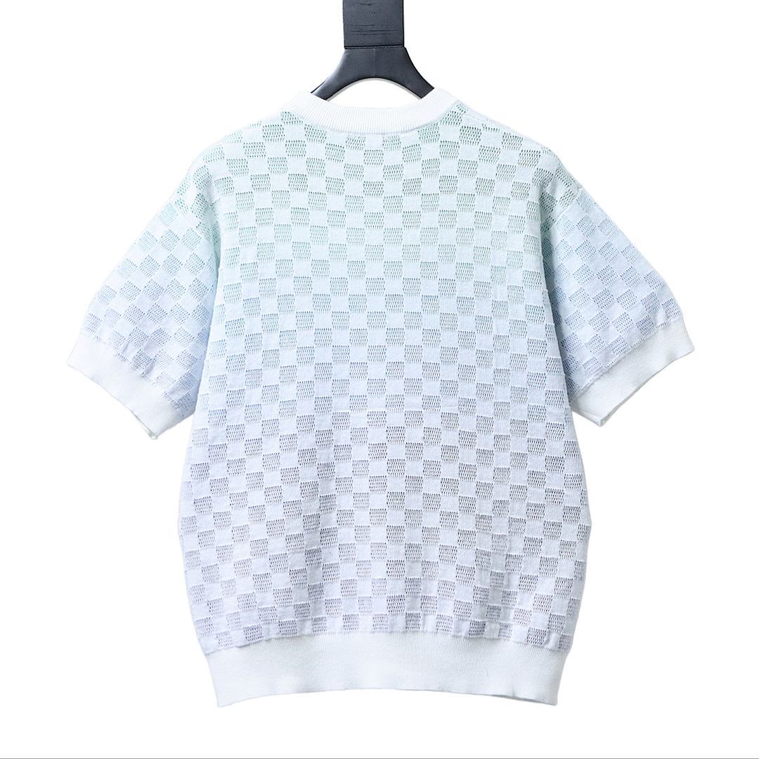 Bstsneaker-Louis Vuitton Damier Gradient Jacquard Knitwear 200