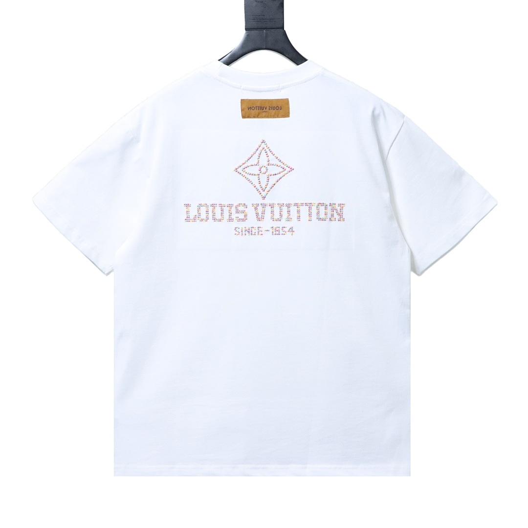 Bstsneaker-Louis Vuitton Signature Box Logo 1854 T-shirt 140