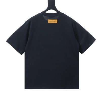 Bstsneaker-Louis Vuitton Painted floral pocket T-shirt 130 02