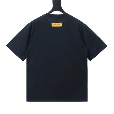 Bstsneaker-Louis Vuitton Flock Print Monogram Gradient T-Shirt 140 02