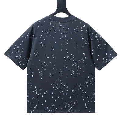 Bstsneaker-Louis Vuitton Monogram Waterdrops T-shirt Grey 150 02