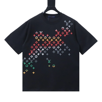 Bstsneaker-Louis Vuitton Gradient Digital Print T-shirt 140 01