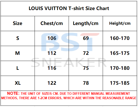 Bstsneaker-Louis Vuitton 3D logo embroidered T-shirt Black 140