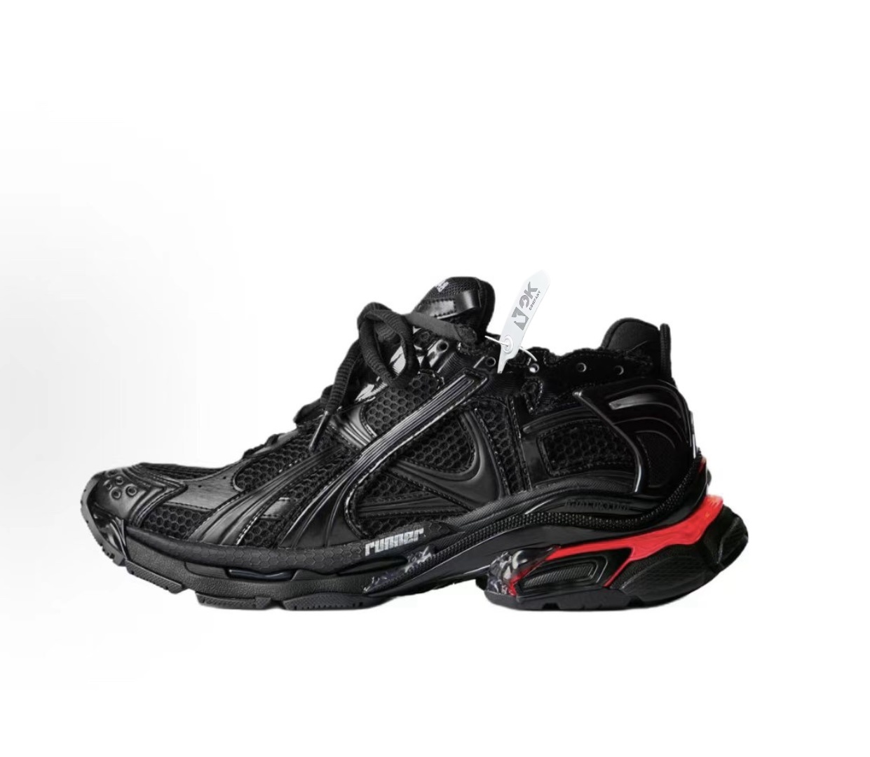 Bstsneaker-Balenciaga Runner LED Black 853225 WRNLD 1000