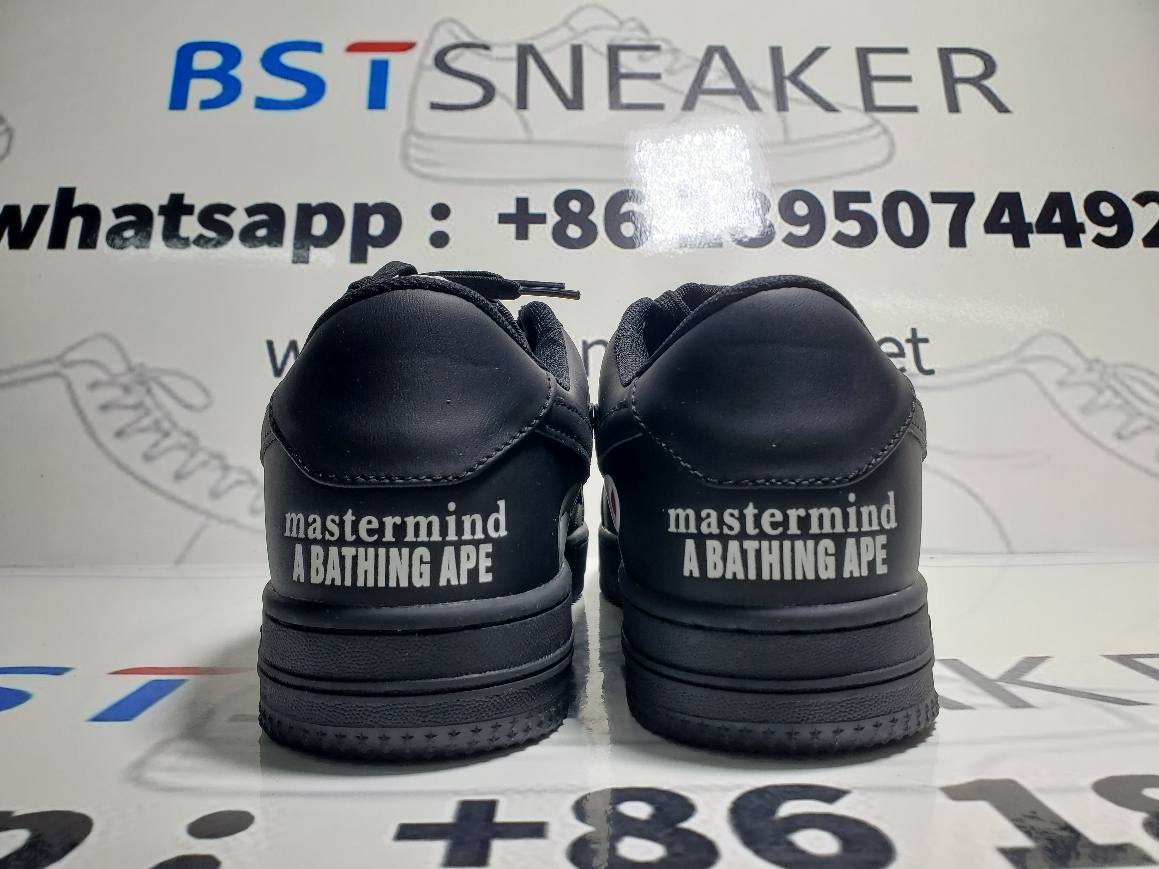 Bstsneaker-Bathing Bape Black Shark Collaboration IG73-191-914