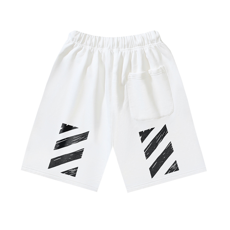 Bstsneaker-Off White Twill Shorts 1210#