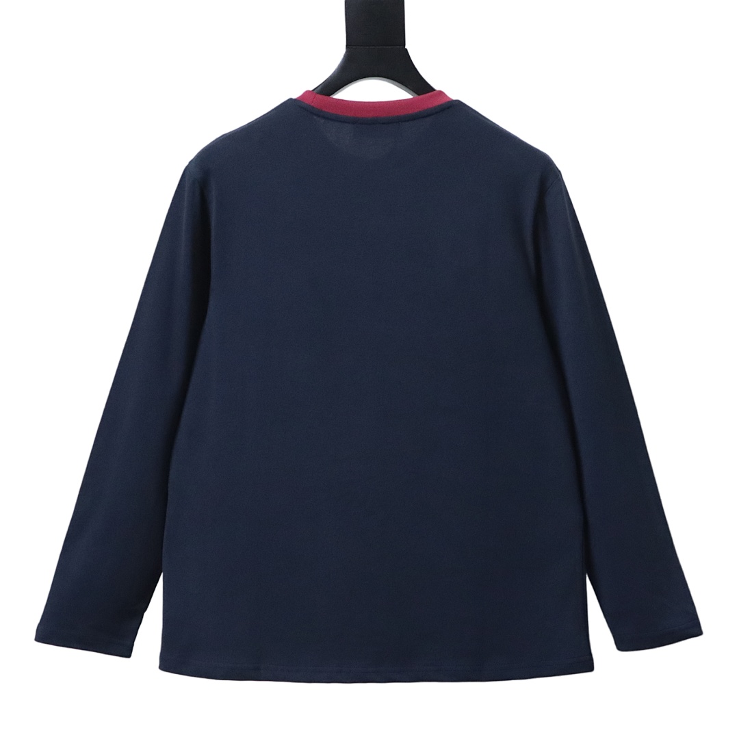 Bstsneaker-Miu Miu Long-sleeved cotton jersey T-shirt 160