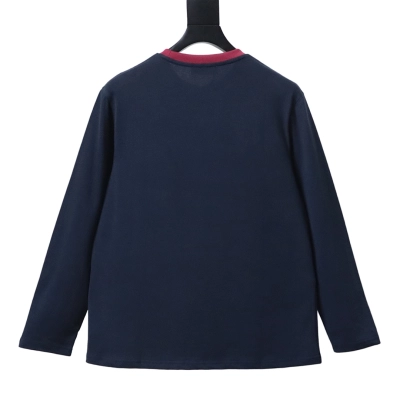 Bstsneaker-Miu Miu Long-sleeved cotton jersey T-shirt 160 02