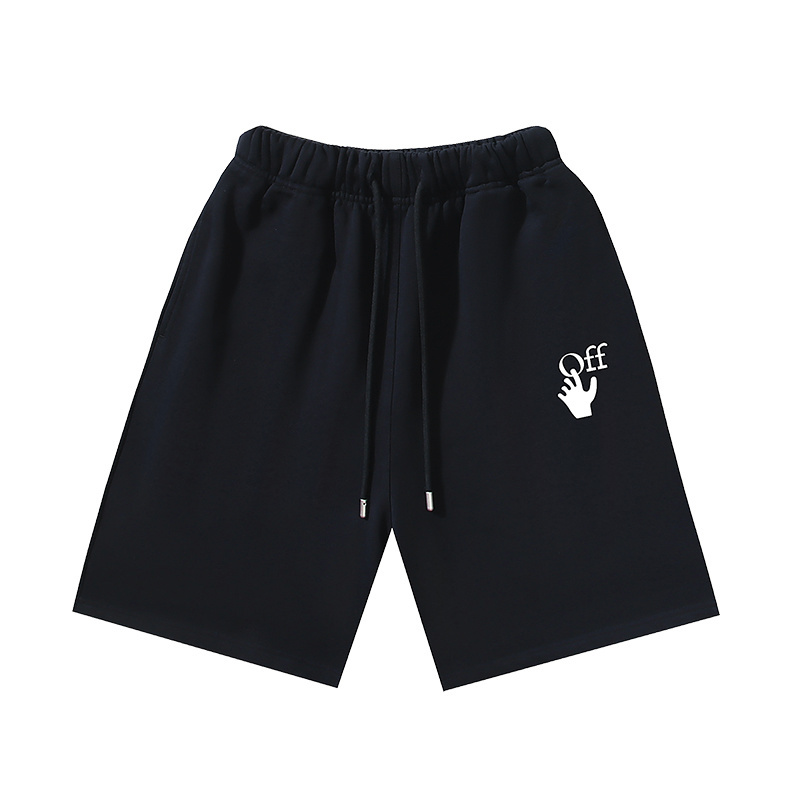 Bstsneaker-Off White Hand Off Skate Logo Sweat Shorts #1014