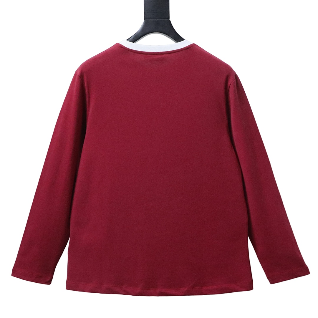 Bstsneaker-Miu Miu Plain knit cotton T-shirt 160