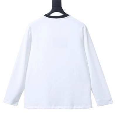 Bstsneaker-Miu Miu embroidered long-sleeved T-shirt 160 02