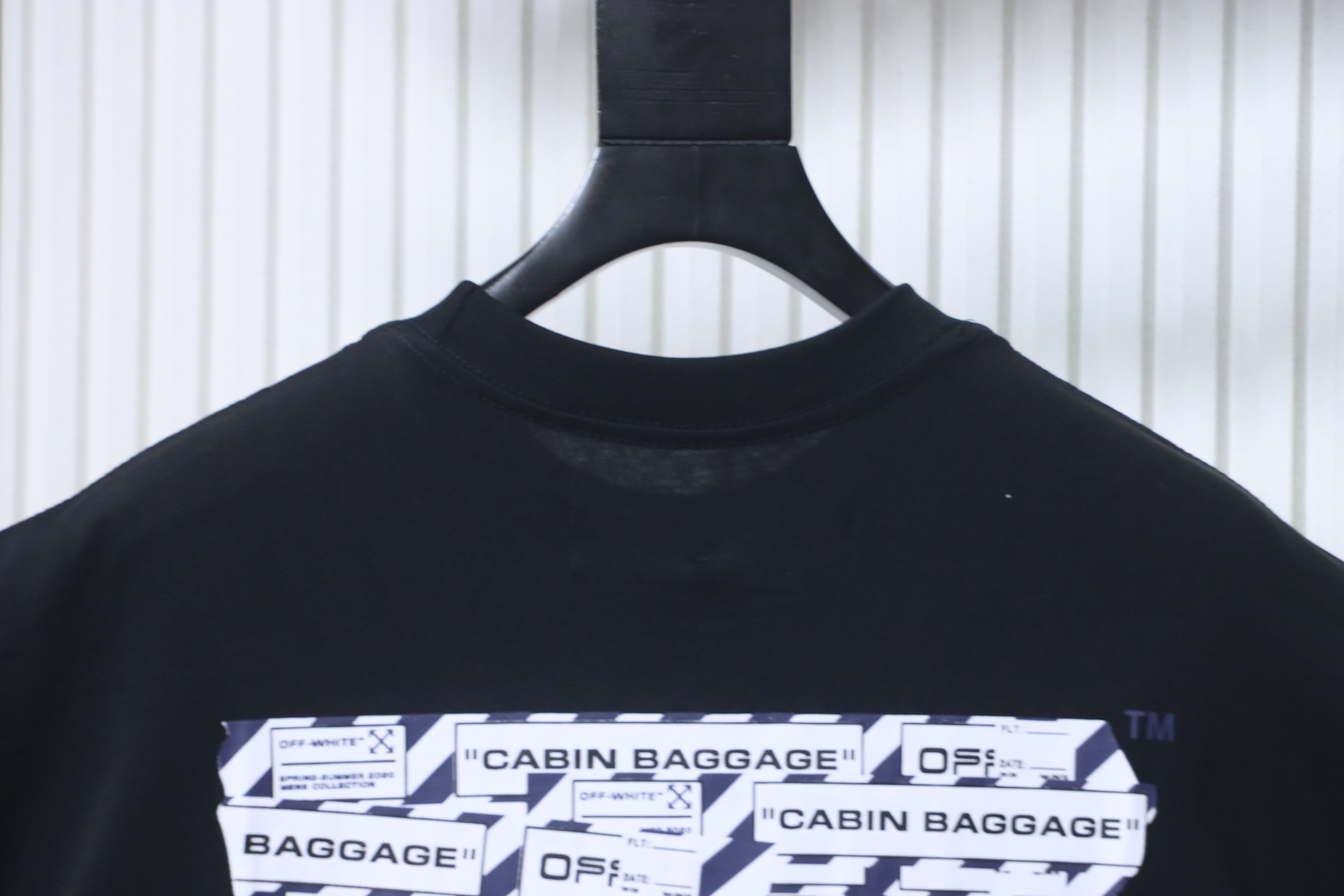 Bstsneaker-Off White Airport Tape T-Shirt 150