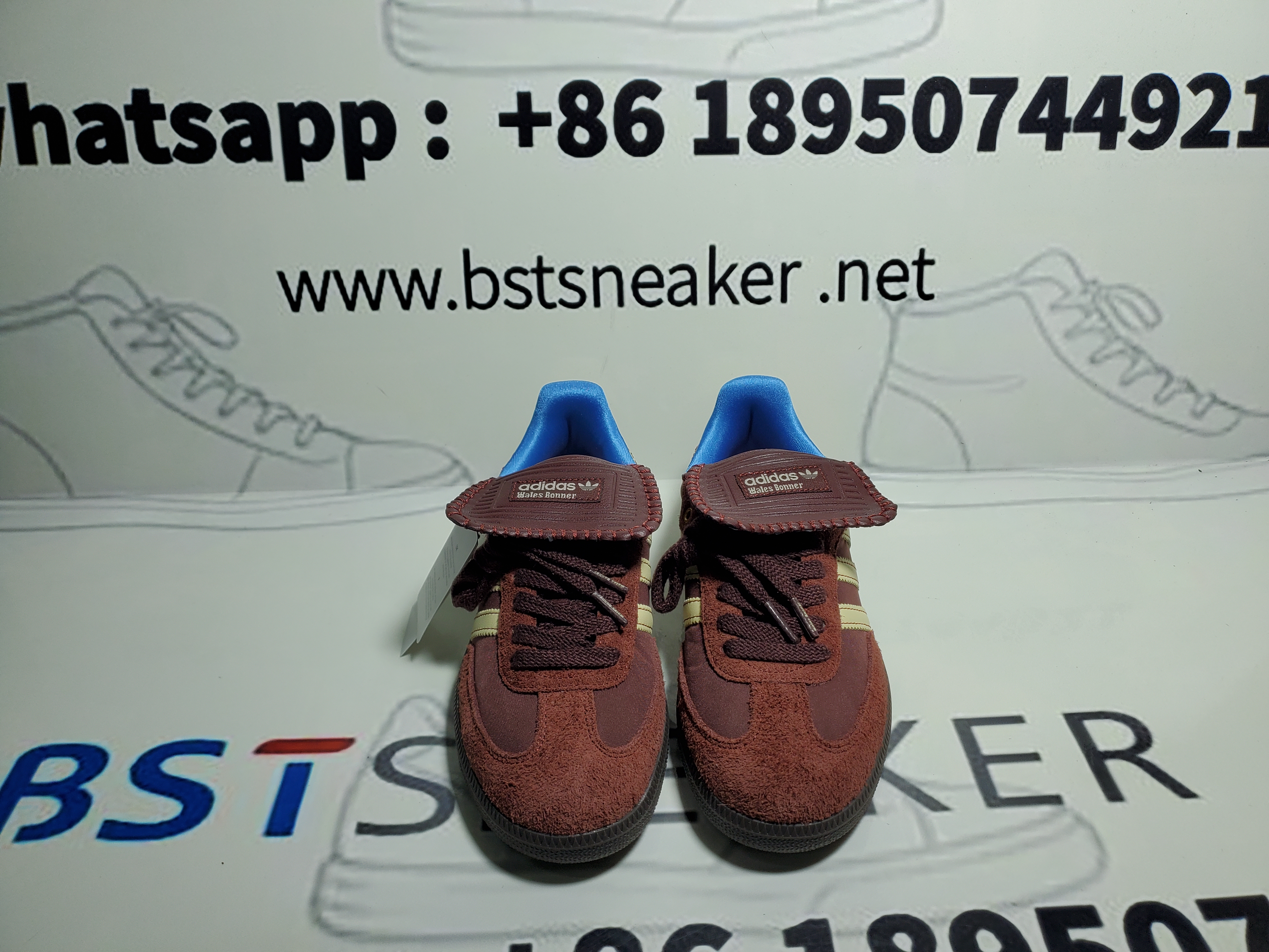 Bstsneaker-adidas Samba Nylon Wales Bonner' Brown IE0579
