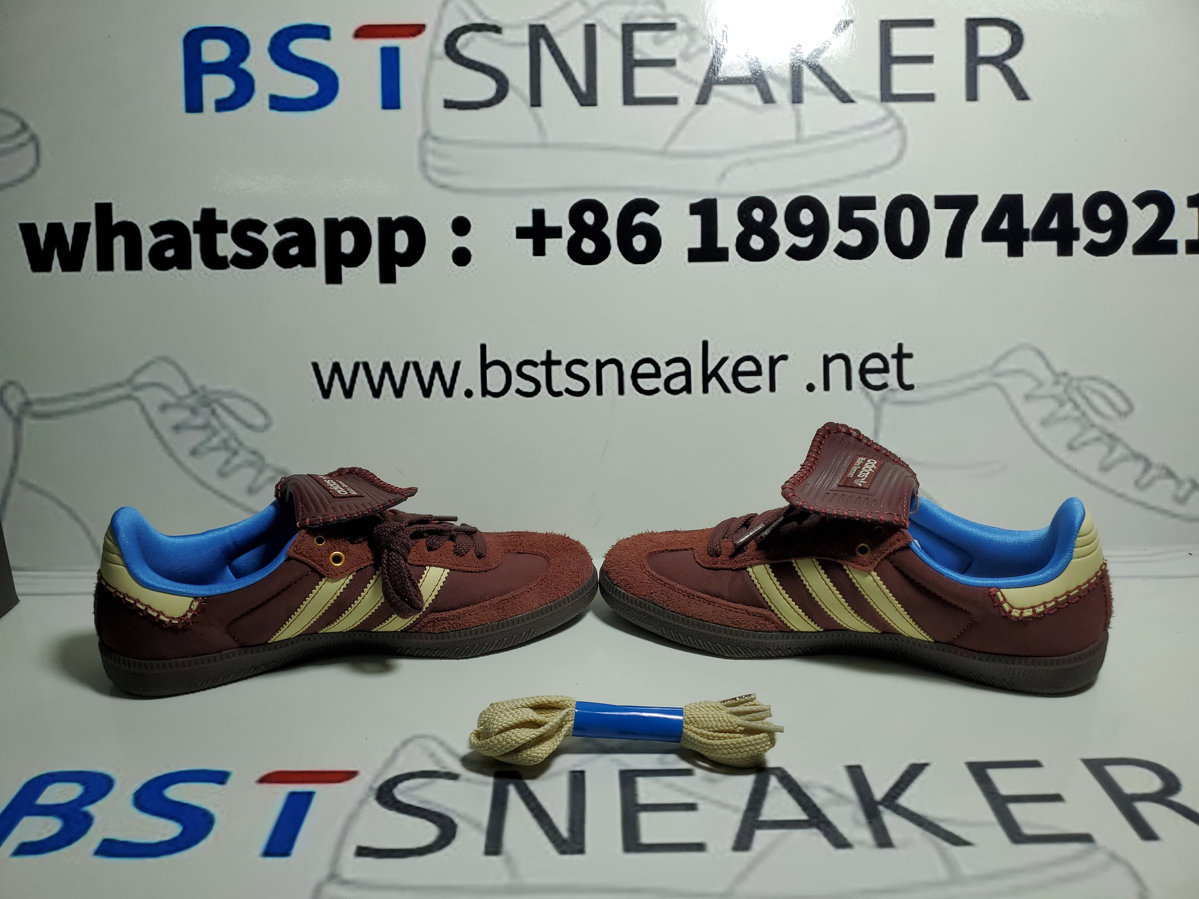 Bstsneaker-adidas Samba Nylon Wales Bonner' Brown IE0579