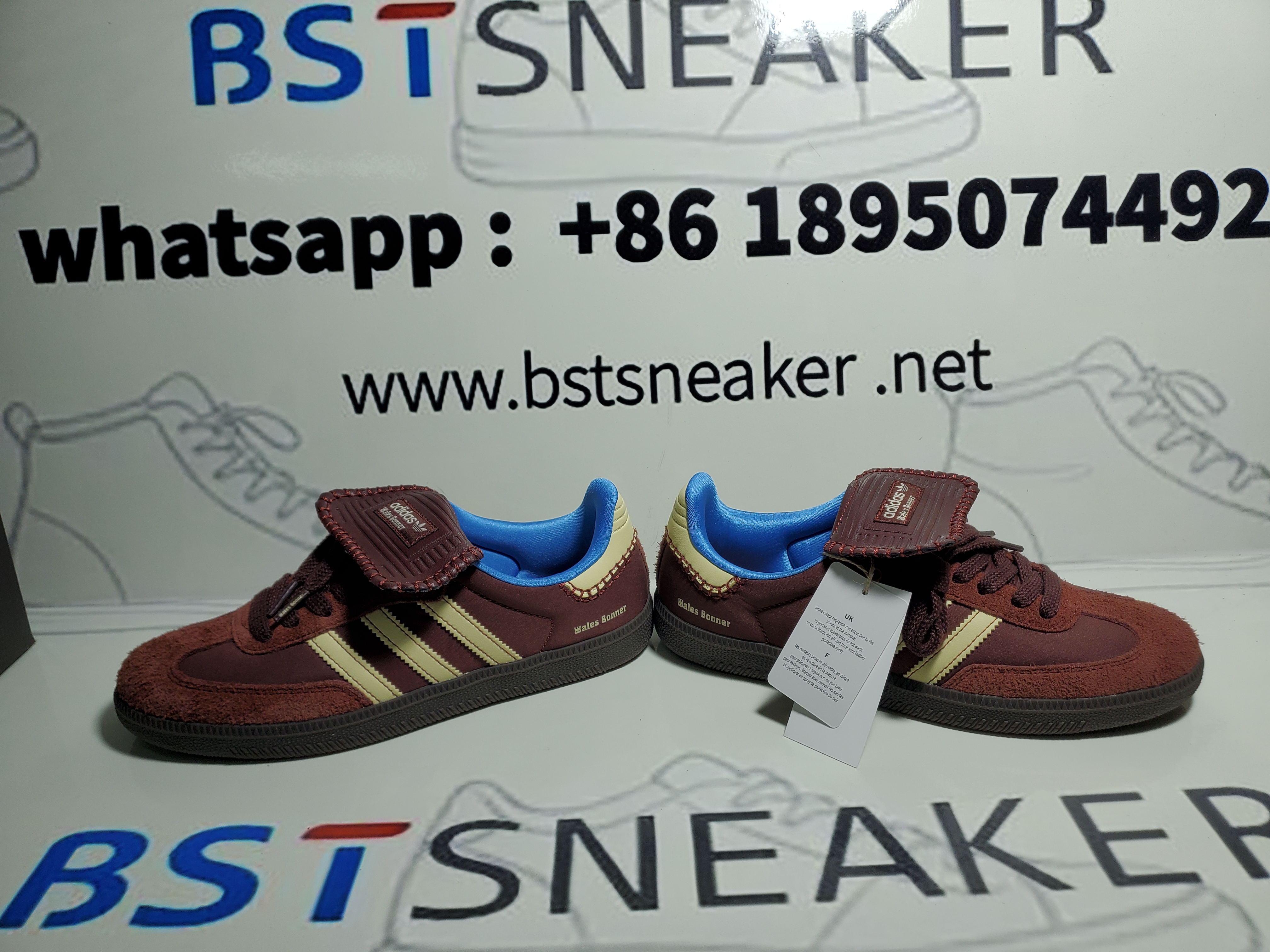 Bstsneaker-adidas Samba Nylon Wales Bonner' Brown IE0579