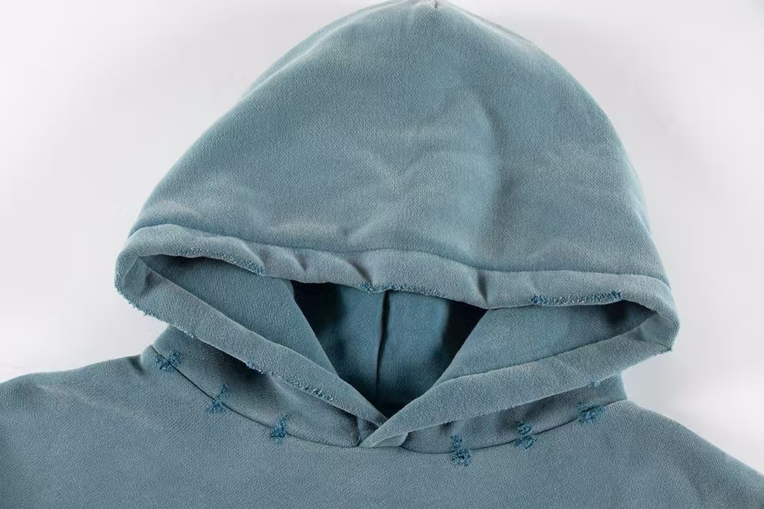 Bstsneaker-Enfants Riches Déprimés Thrashed Logo Hoodie Blue 200