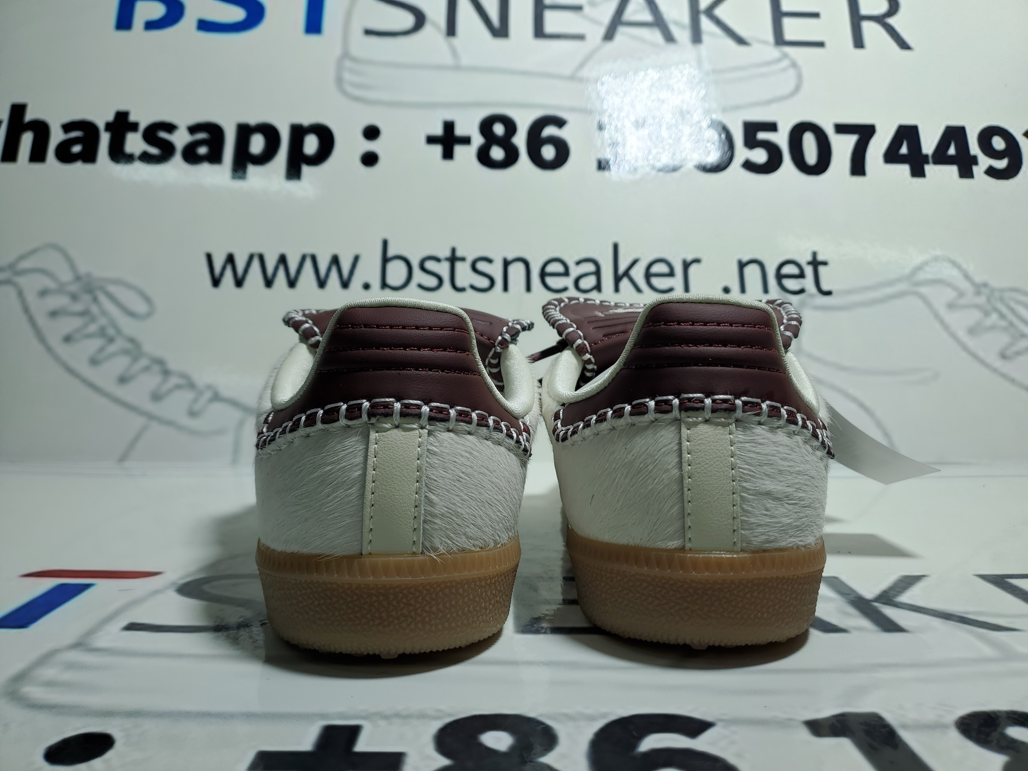 Bstsneaker-Samba Pony Tonal Wales Bonner Cream White IE0586