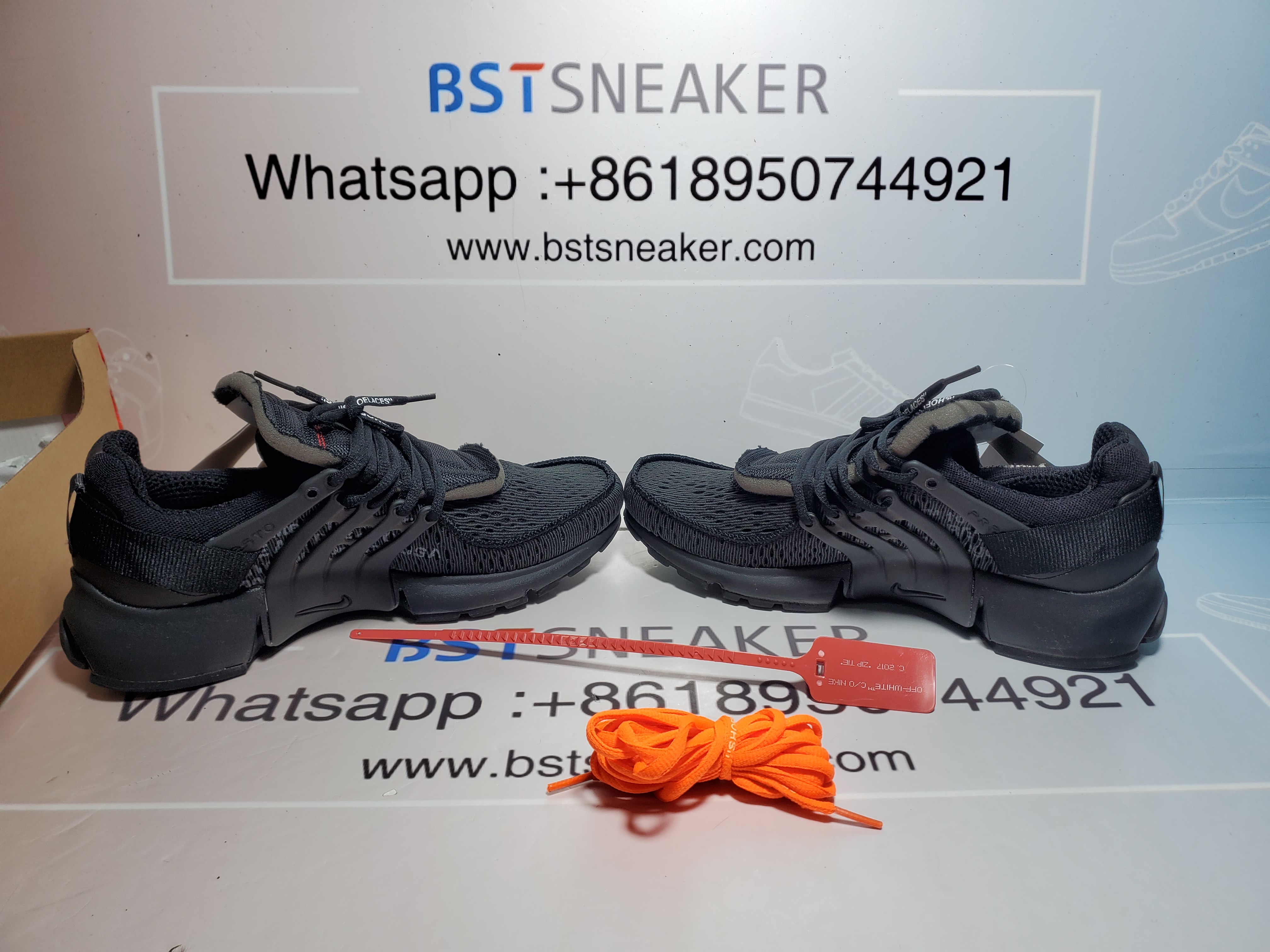 Bstsneaker- Nike Air Presto Off-White Black (2018) AA3830-002 