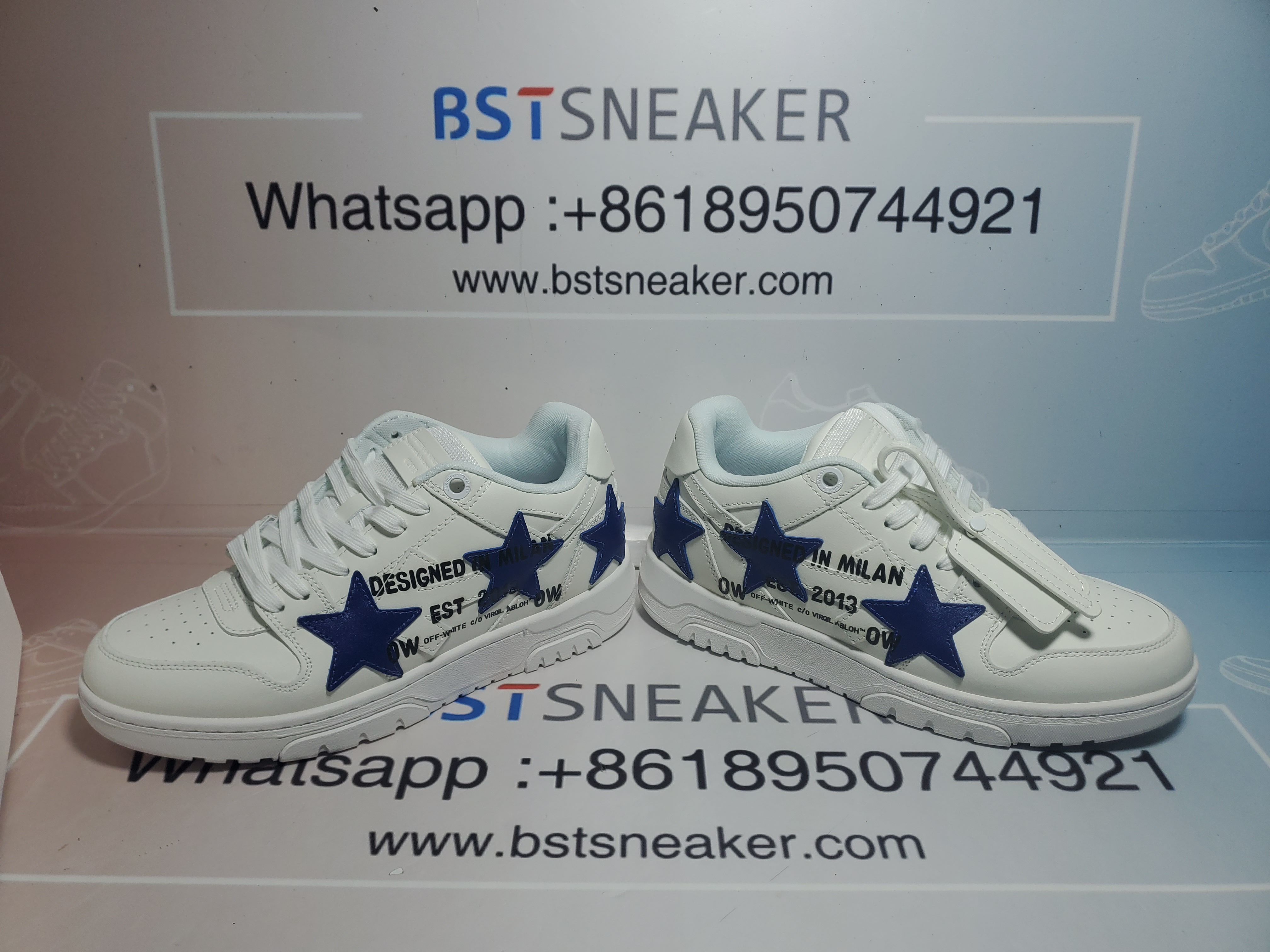 Bstsneaker- OFF WHITE Out Of Office OOO Low Tops Animation OMIA189S 25LEA00D 0145