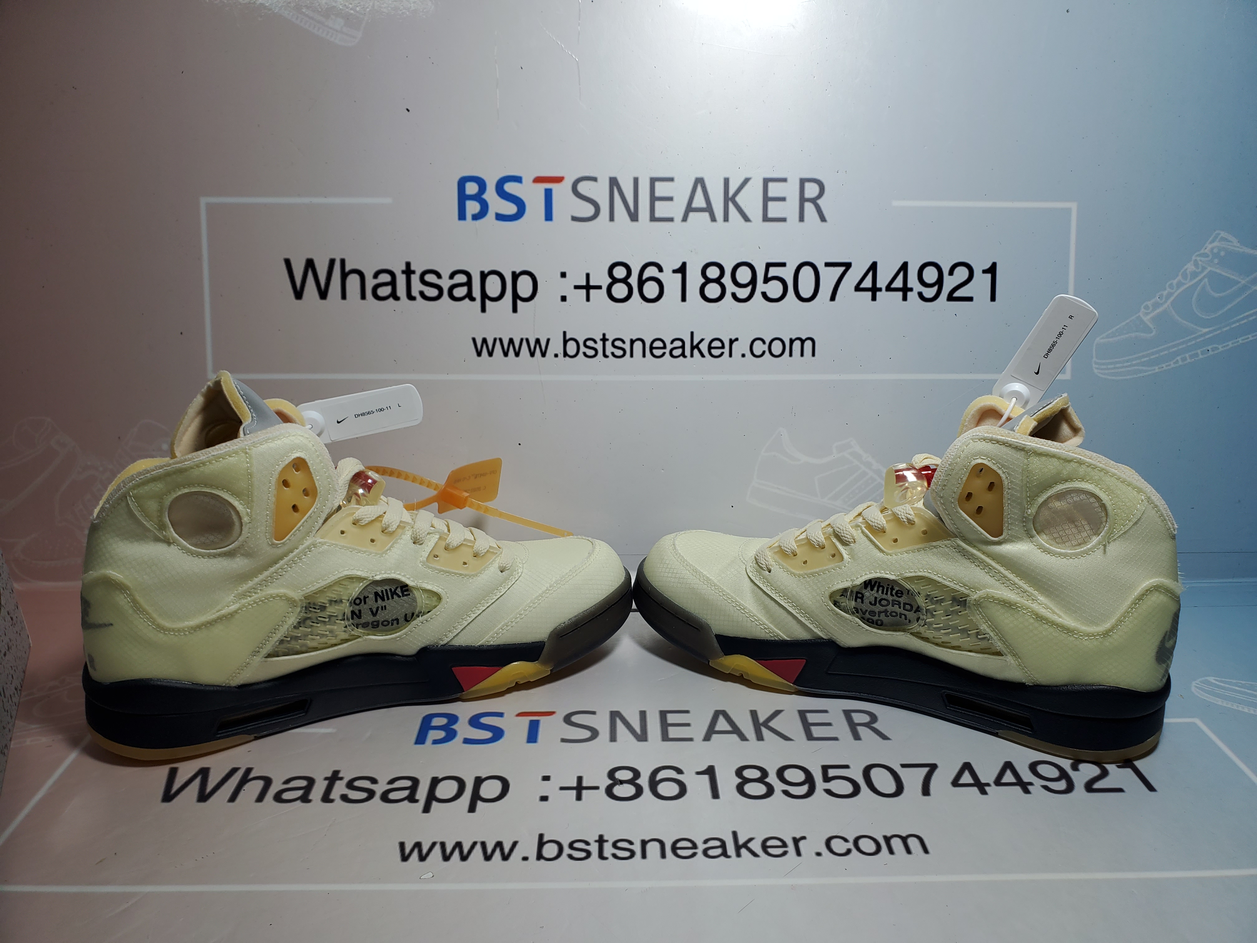 Bstsneaker-Air Jordan 5 Retro OFF-WHITE Sail DH8565-100 