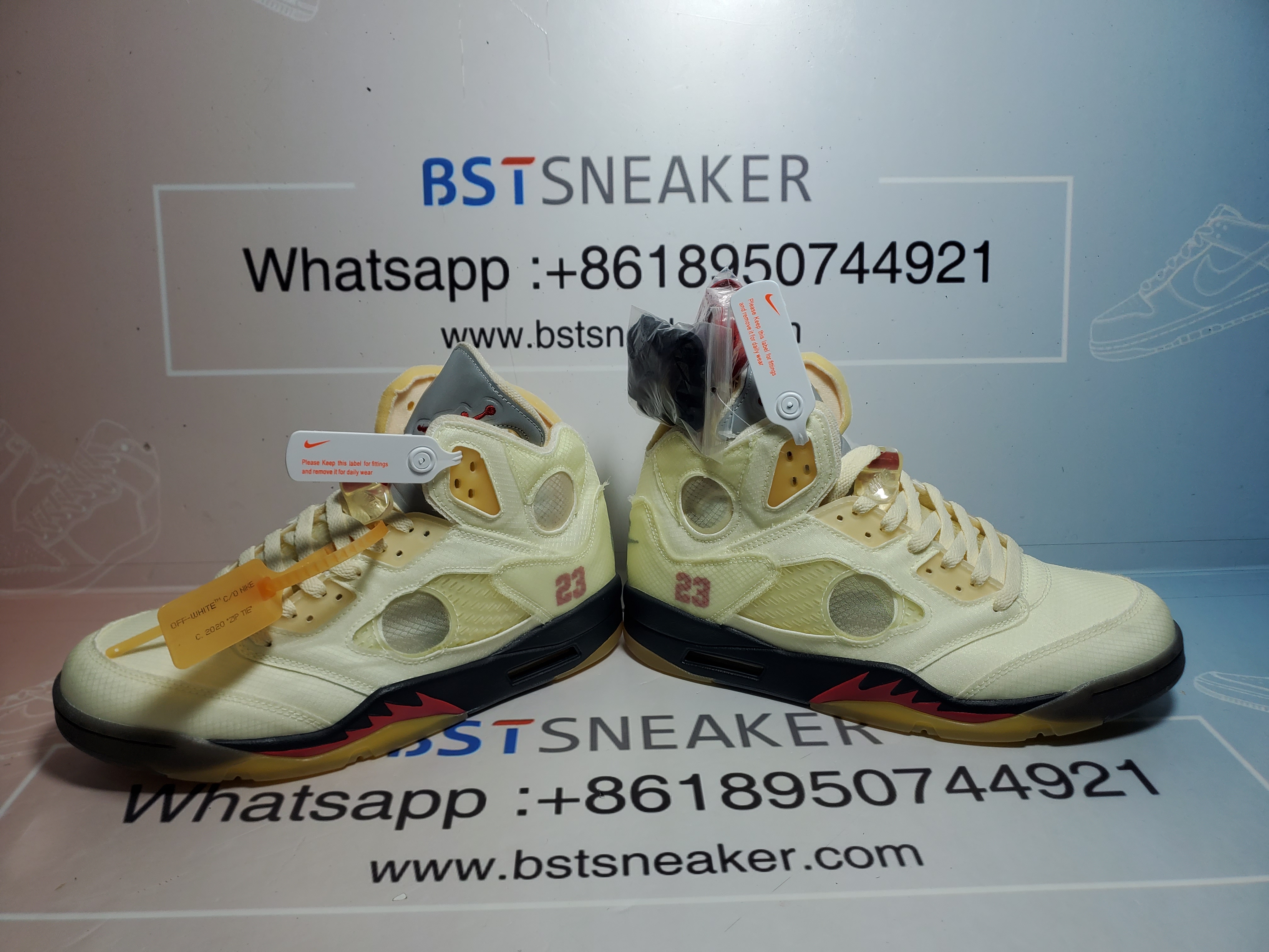 Bstsneaker-Air Jordan 5 Retro OFF-WHITE Sail DH8565-100 