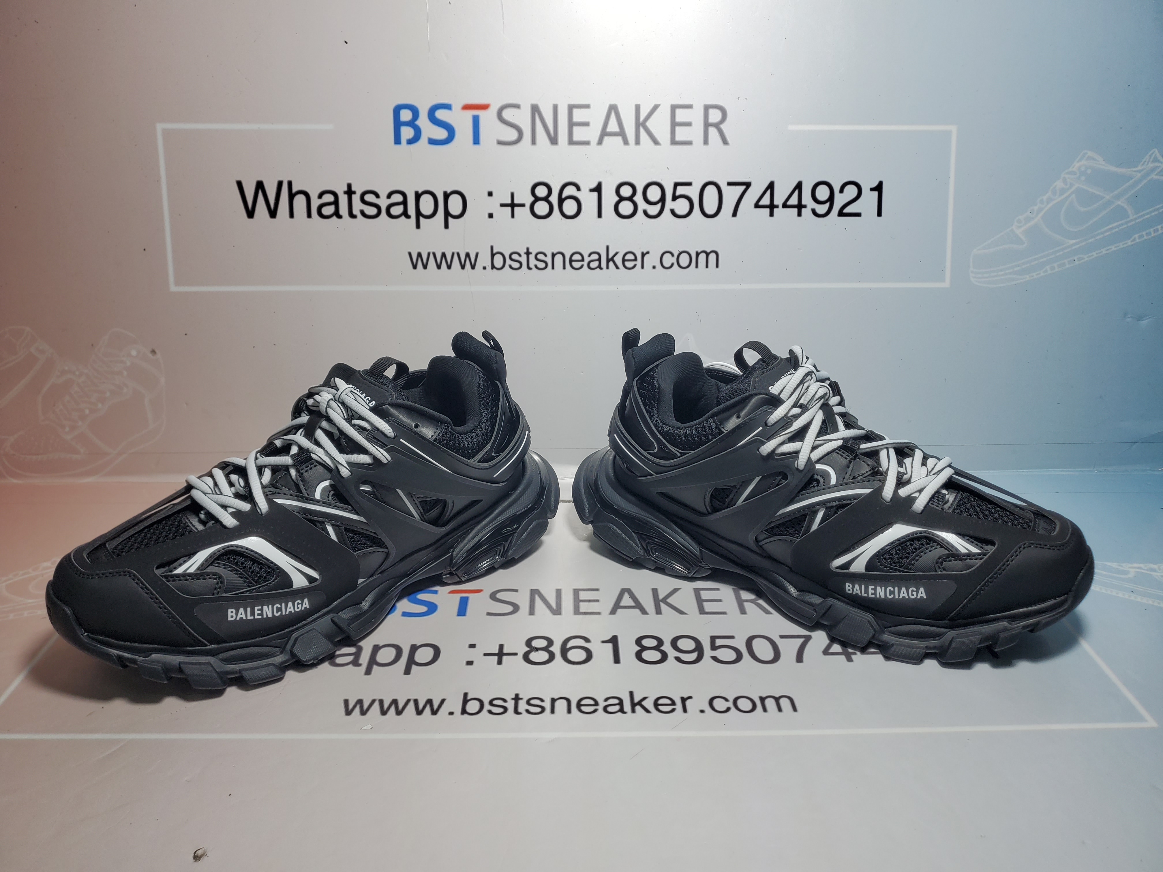 Bstsneaker-Balenciaga Track Black And White 542023 WIGBI 2045