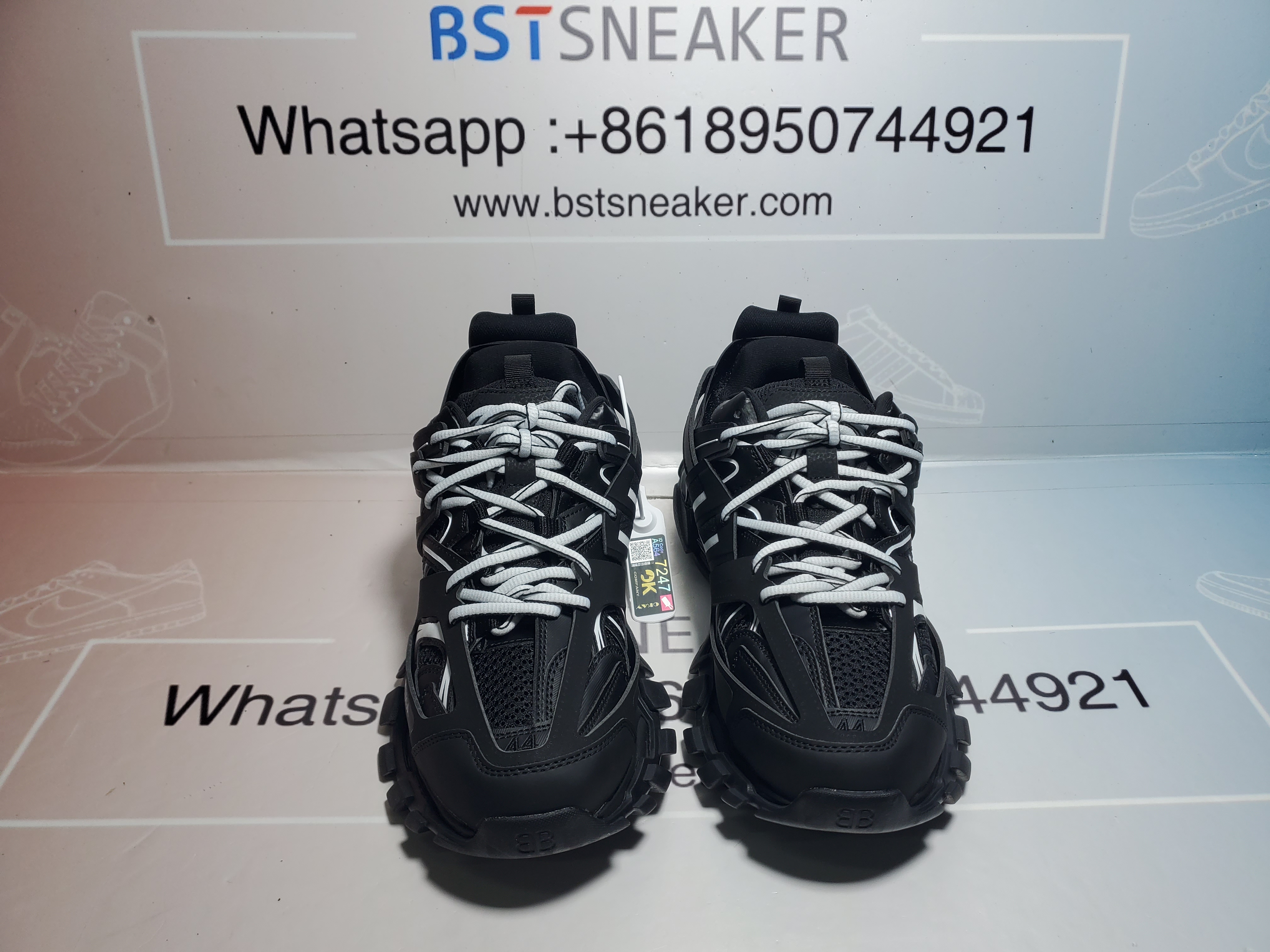 Bstsneaker-Balenciaga Track Black And White 542023 WIGBI 2045