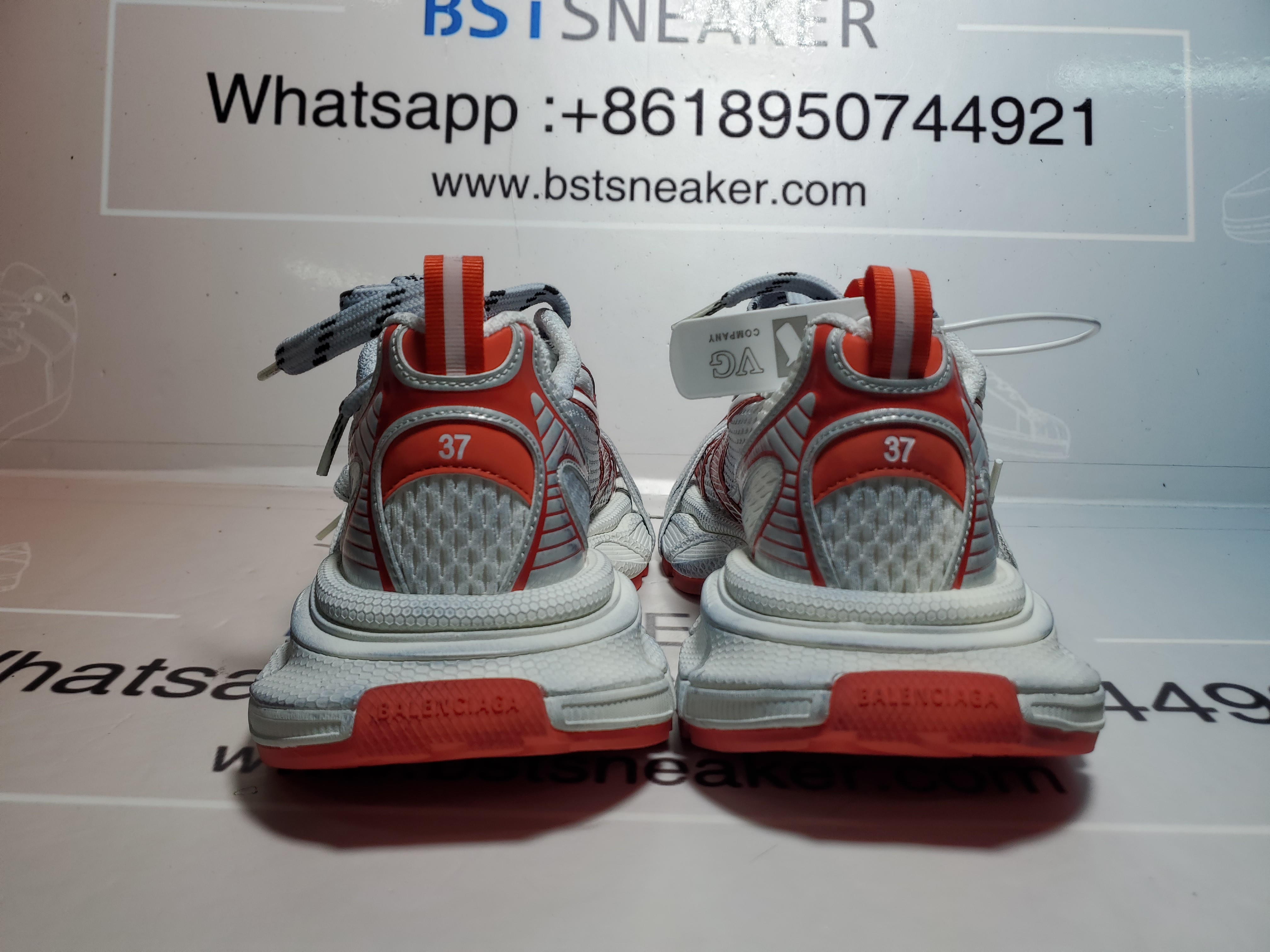Bstsneaker-Balenciaga White 734733 W2RG3 1203
