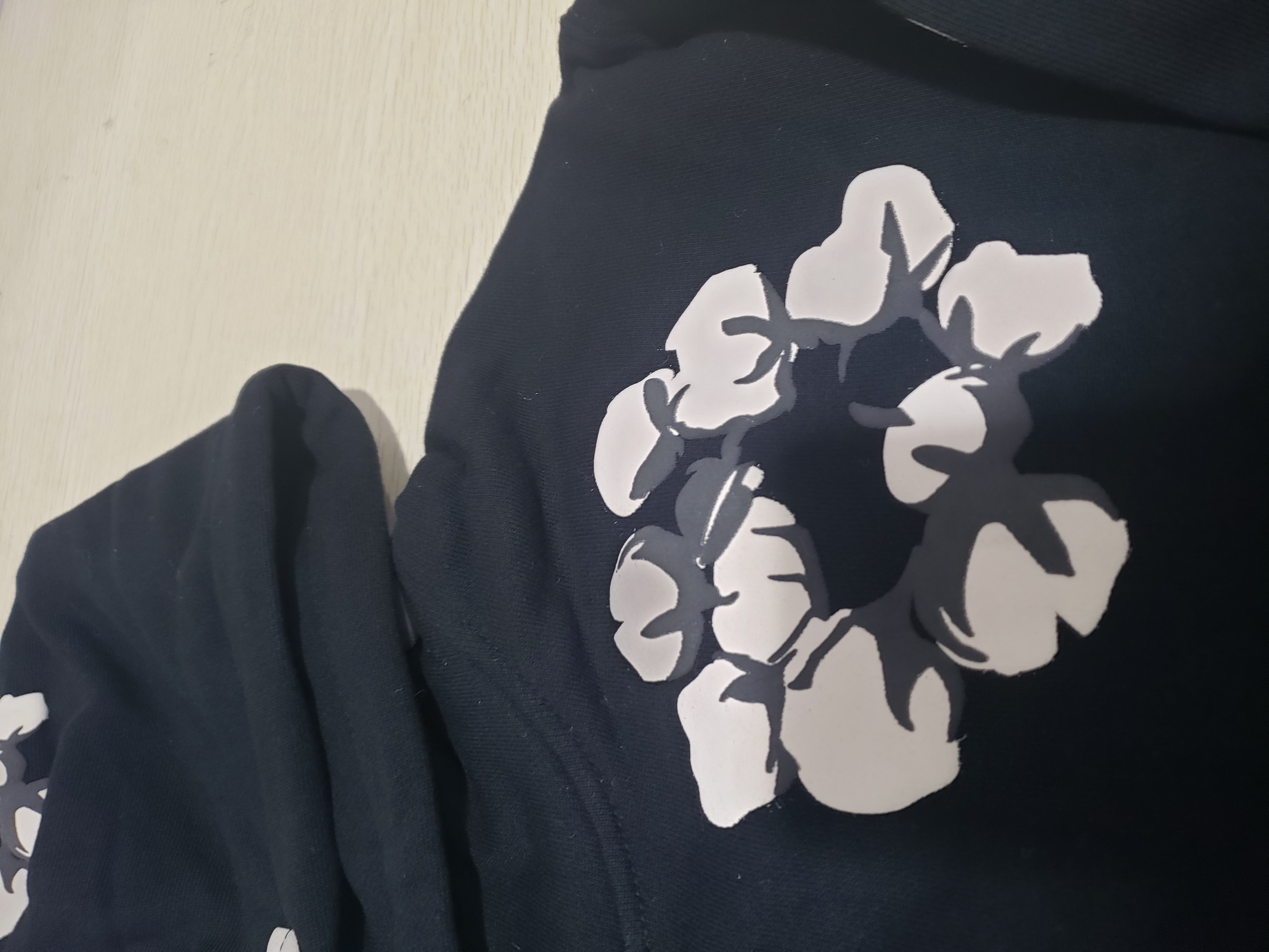 Bstsneaker-Denim Tears x CPFM Cactus Tears Wreath Hoodie Black